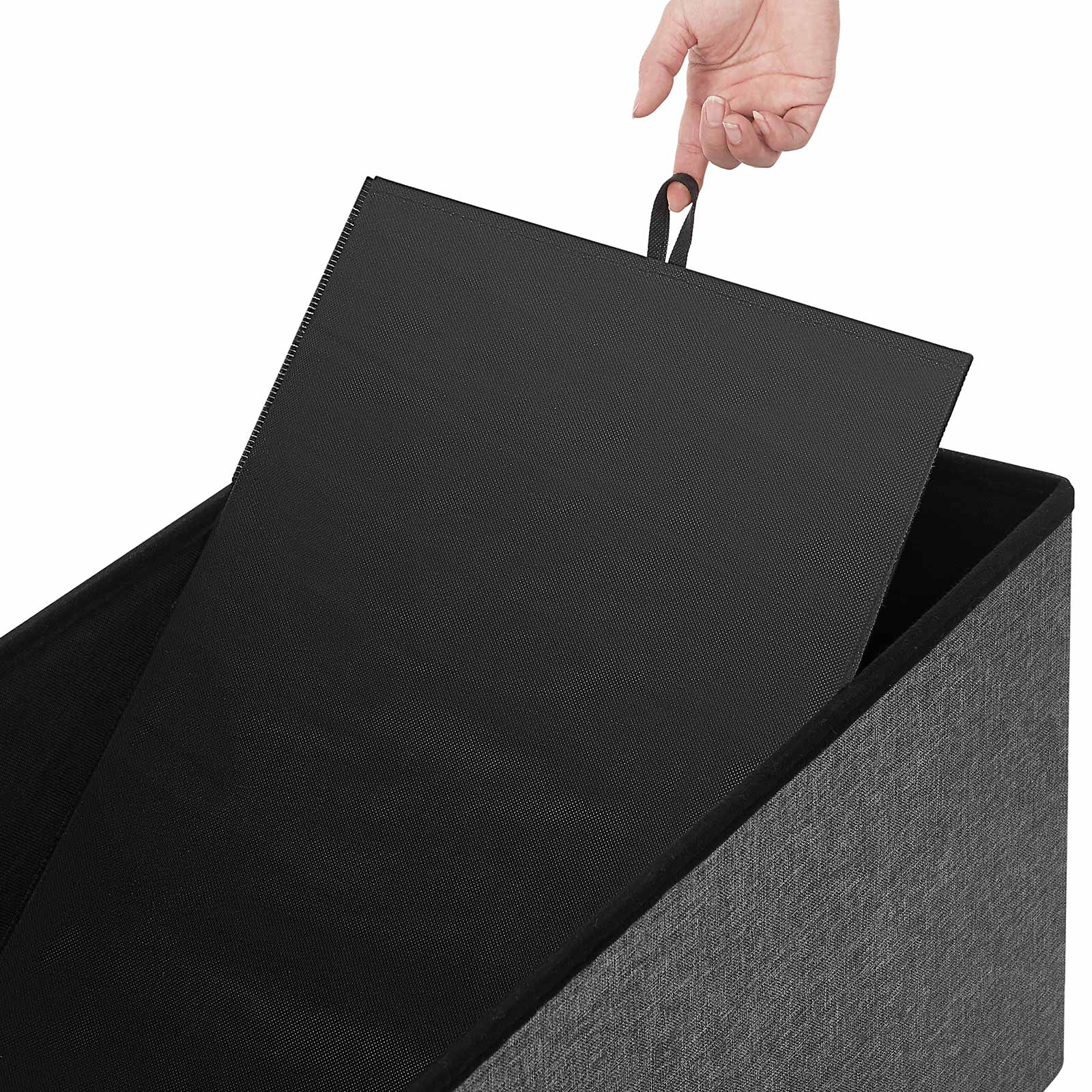 Sitzbank mit Stauraum Dunkelgrau-LSF001G01 Sitzbank mit Stauraum Dunkelgrau-LSF001G01