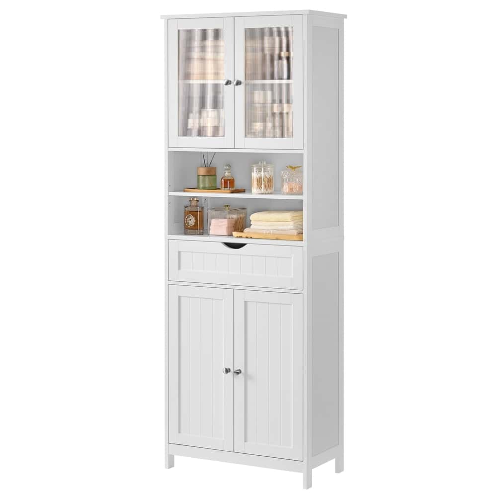 Badezimmerschrank mit verstellbaren Ablagen, Badschrank, Aufbewahrungsschrank Badezimmerschrank mit verstellbaren Ablagen, Badschrank, Aufbewahrungsschrank