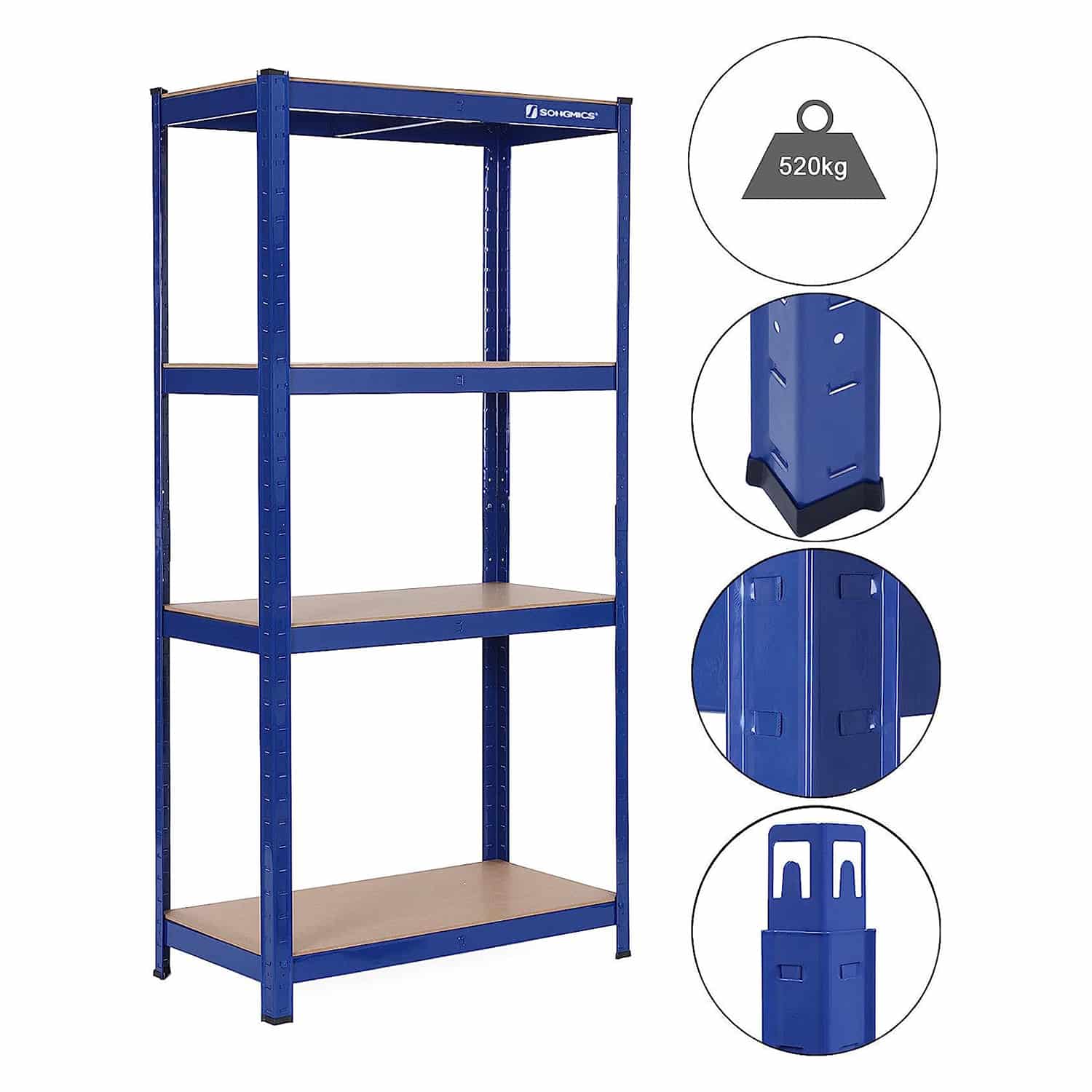 Lagerregal bis 520 kg belastbar-GLR44Q Lagerregal bis 520 kg belastbar-GLR44Q