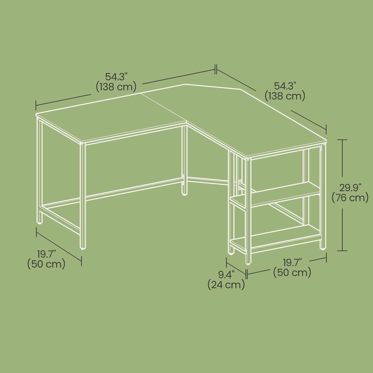 Industrie Look Eckschreibtisch Industrie Look Eckschreibtisch