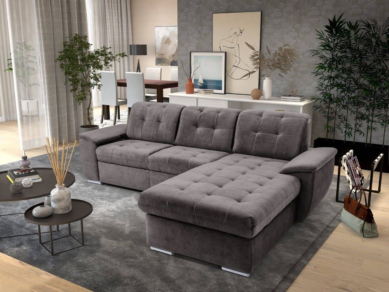 Sofa Durango mit Schlaffunktion & Bettkasten von Exxpo Sofa Durango mit Schlaffunktion & Bettkasten von Exxpo