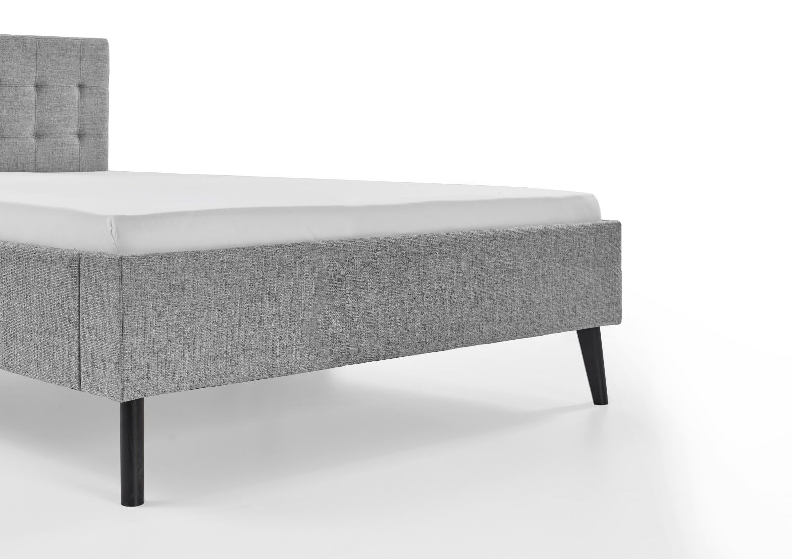 Polsterbett Empire by Meise – Modernes Designerbett in Grau , Mikrofaserbezug, wählbare Größe 140x200 cm , stabiles Bettgestell ohne Lattenrost & Matratze Polsterbett Empire by Meise – Modernes Designerbett in Grau , Mikrofaserbezug, wählbare Größe 140x200 cm , stabiles Bettgestell ohne Lattenrost & Matratze