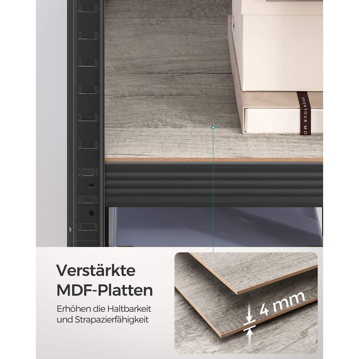 5 Ablagen greige-schwarz-B34GLR037B11 5 Ablagen greige-schwarz-B34GLR037B11