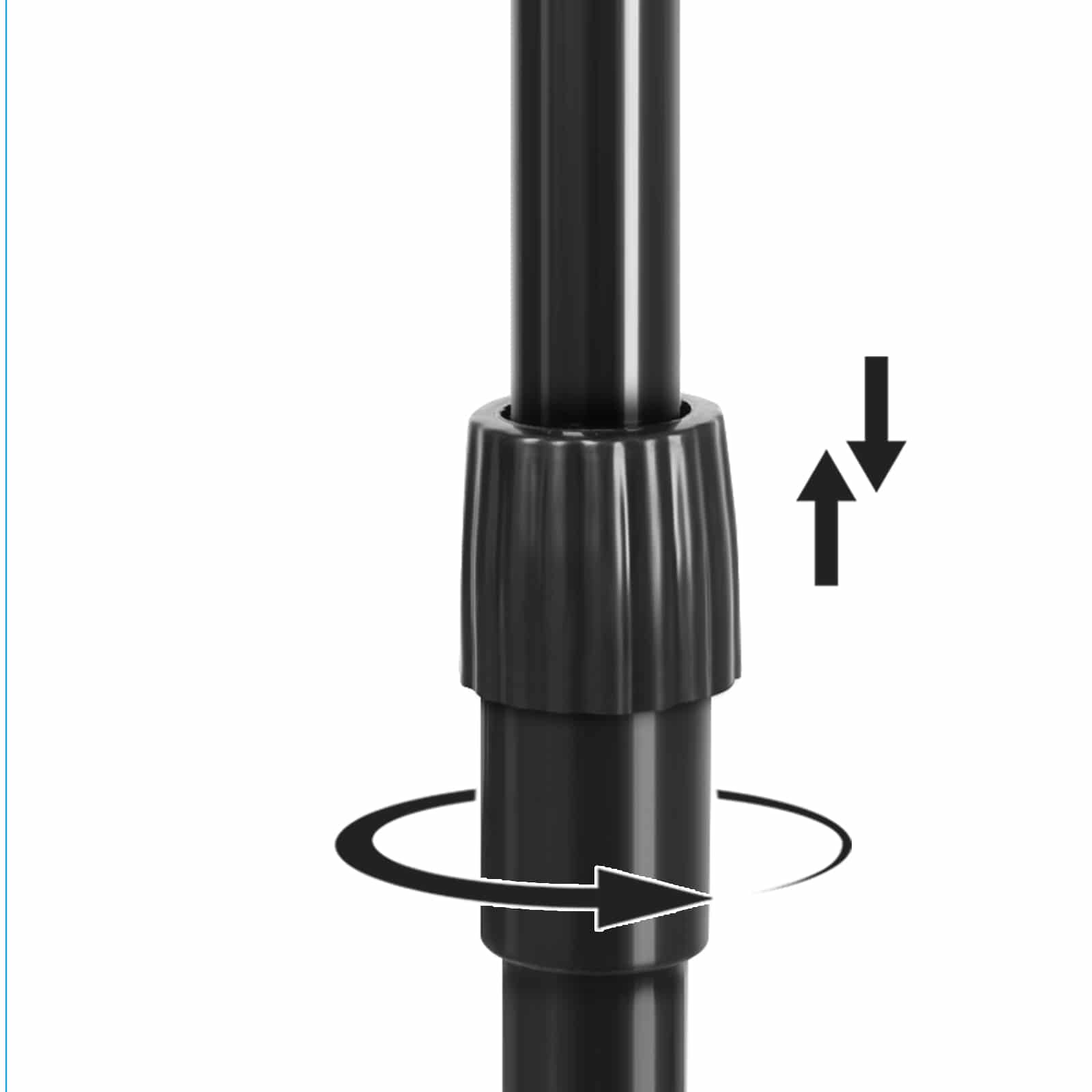 Badmintonnetz schwarz-gelb-SYQ500B02