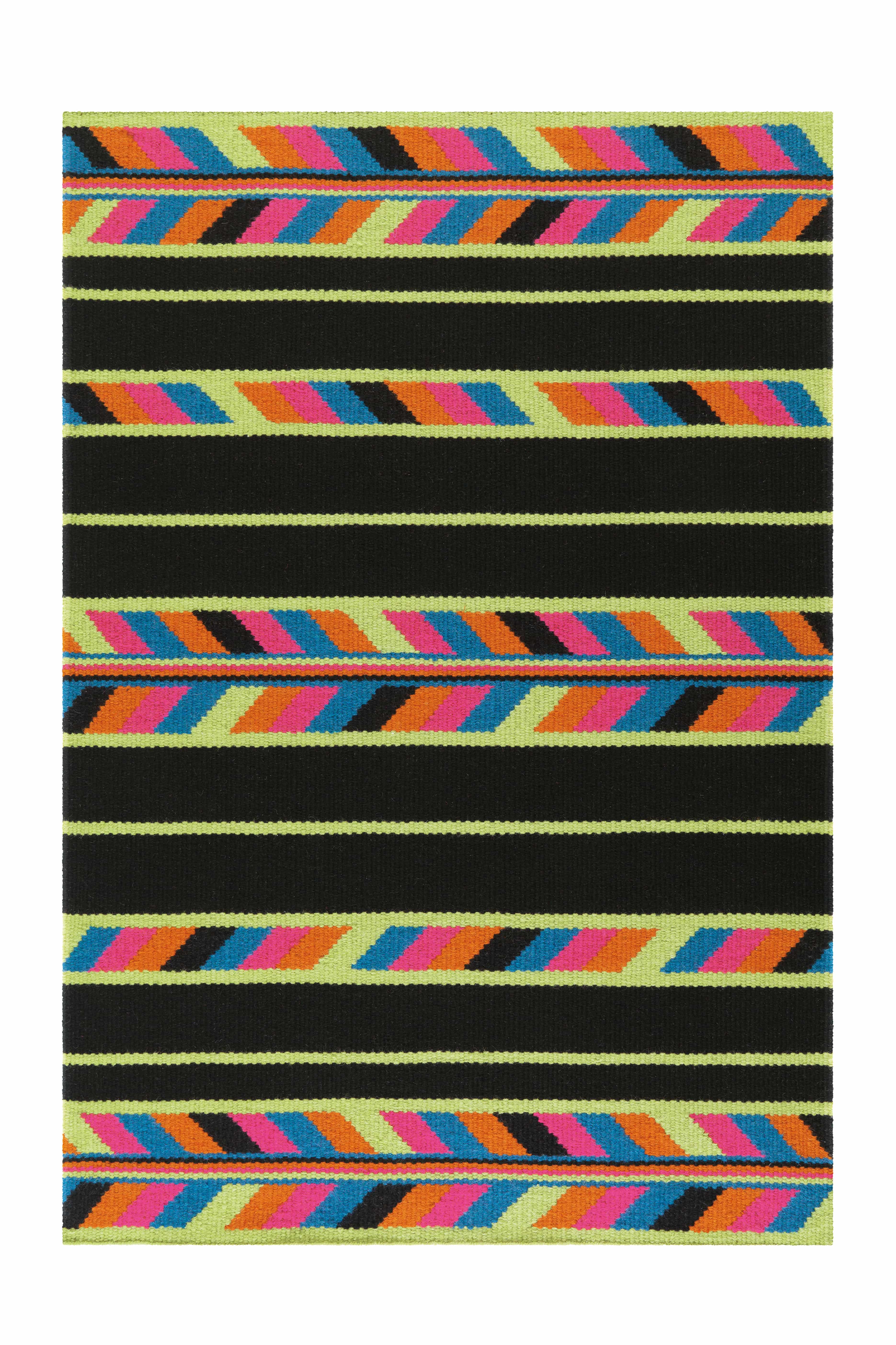 Craft 8053 Multi / Schwarz 170cm x 240cm Craft 8053 Multi / Schwarz 170cm x 240cm