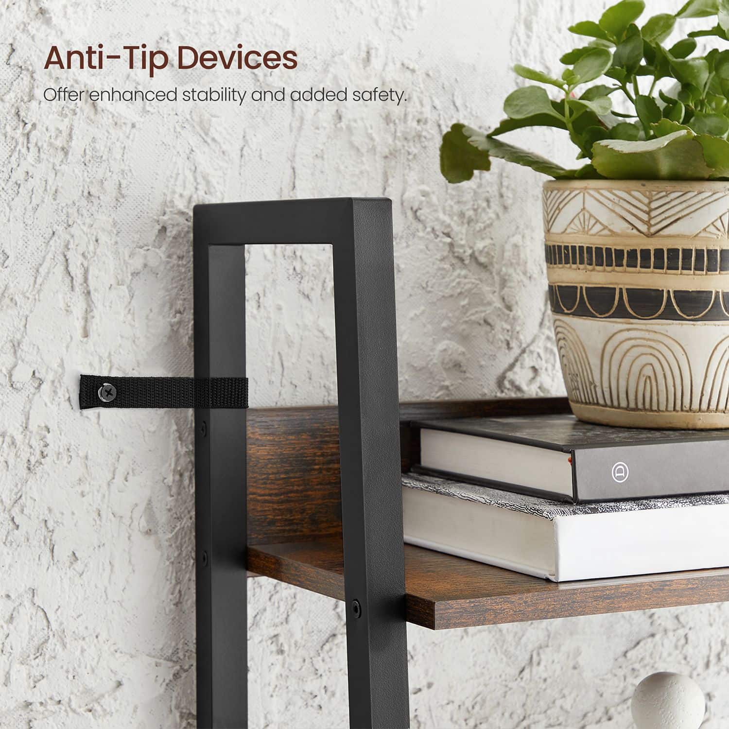 Bücherregal mit 5 Ebenen Bücherregal mit 5 Ebenen