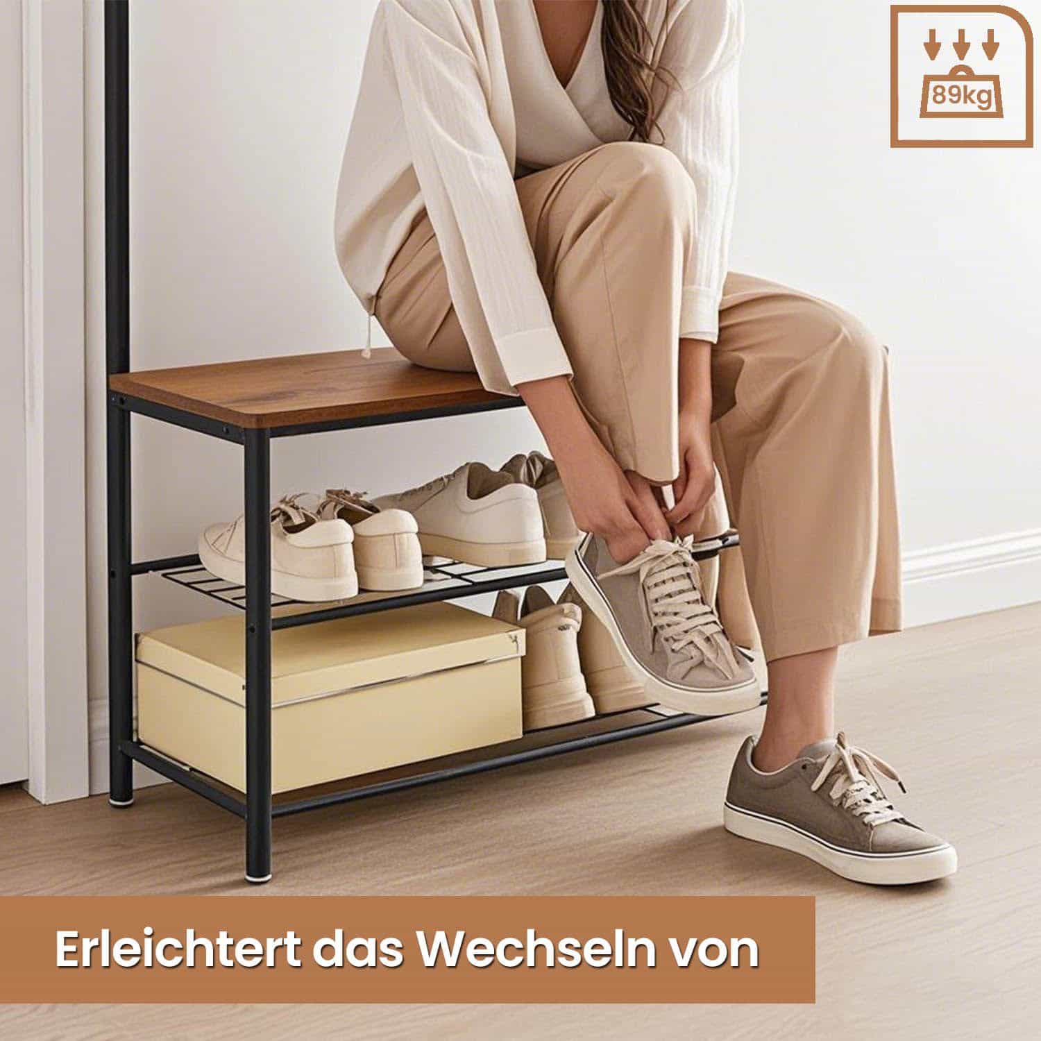 Garderobenständer, Garderobe, Kleiderständer