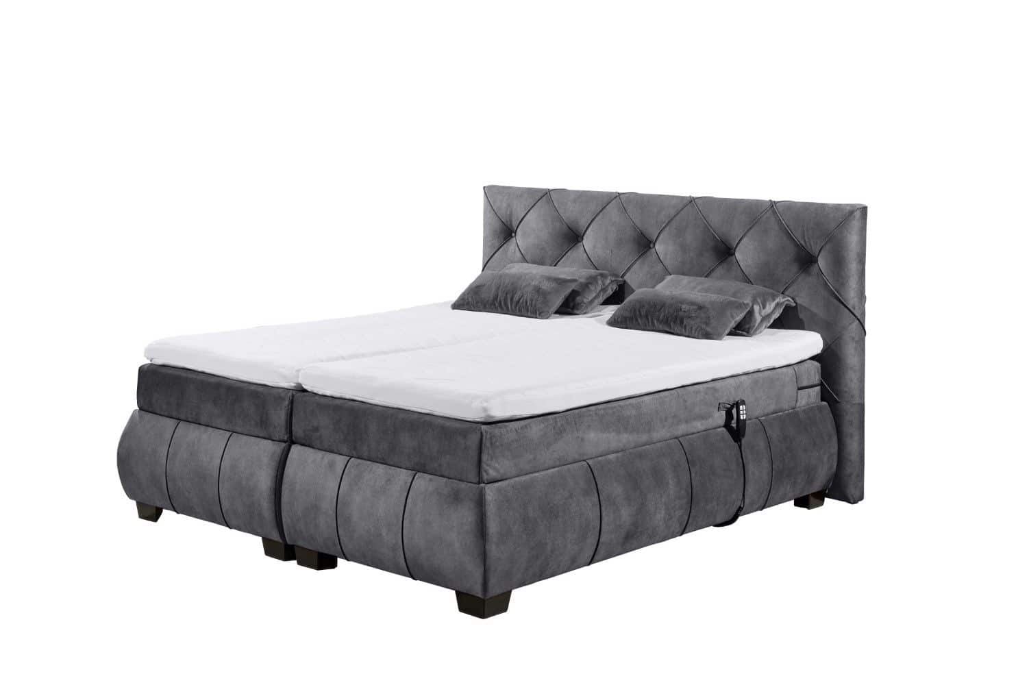 ED Exciting Design Boxspringbett Sanur 180x200 | Salvador Samthaptik ED Exciting Design Boxspringbett Sanur 180x200 | Salvador Samthaptik