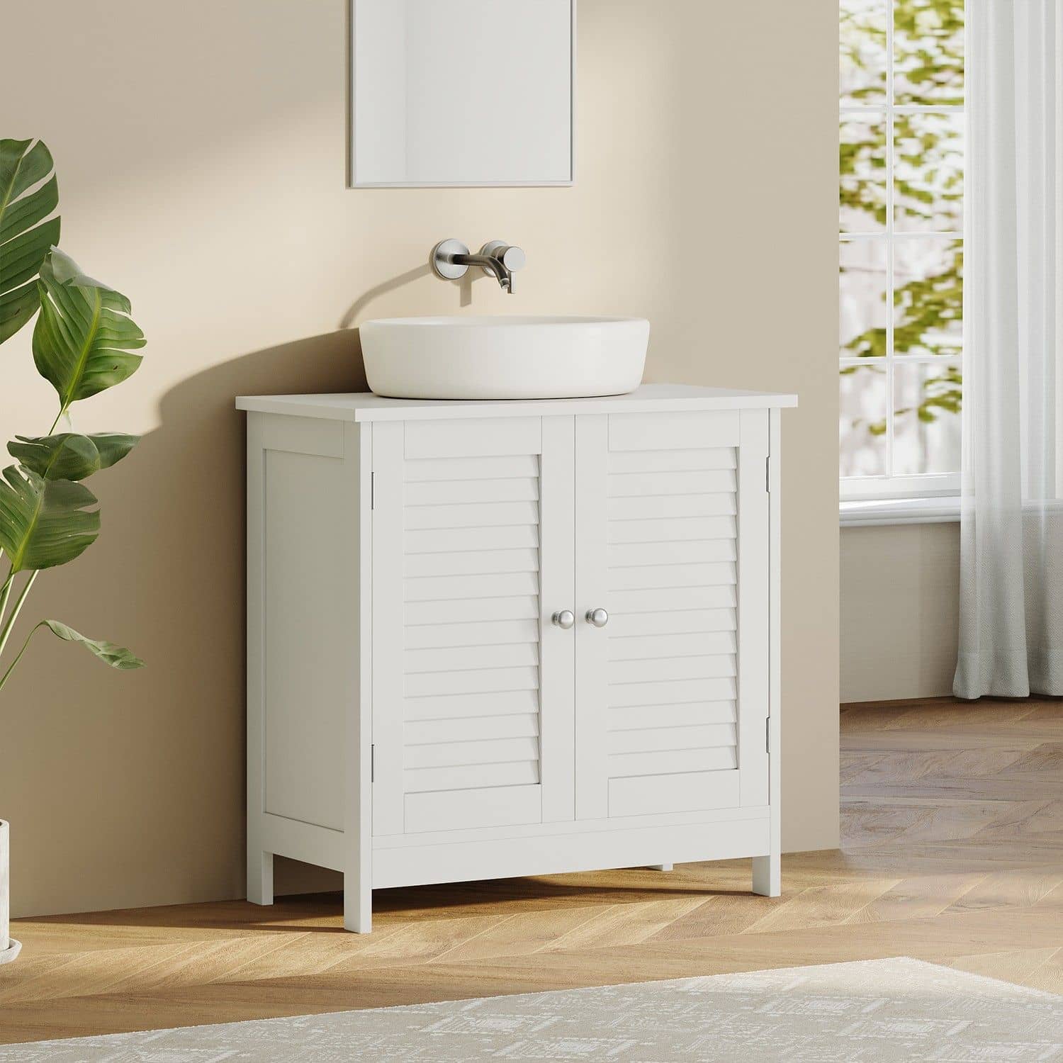 Waschbeckenunterschrank, Badezimmerschrank, Aufbewahrungsschrank Waschbeckenunterschrank, Badezimmerschrank, Aufbewahrungsschrank