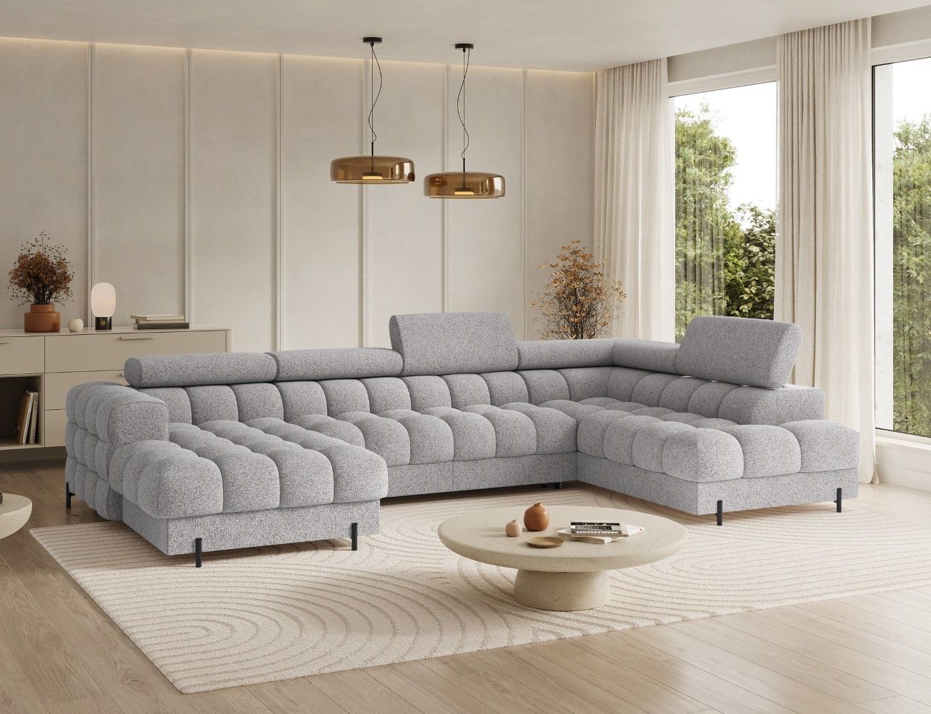 Wohnlandschaft Feraria von Eltap mit Schlaffunktion | Pellerito Wohnlandschaft Feraria von Eltap mit Schlaffunktion | Pellerito