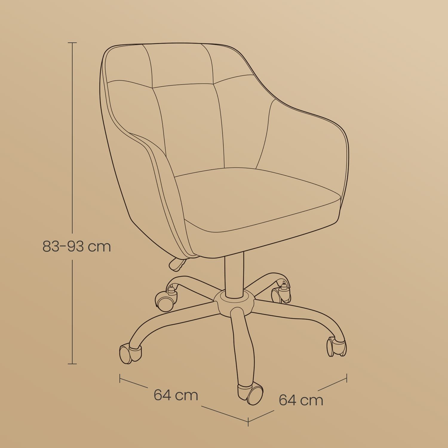 Bürostuhl, Drehstuhl, Schreibtischstuhl Bürostuhl, Drehstuhl, Schreibtischstuhl