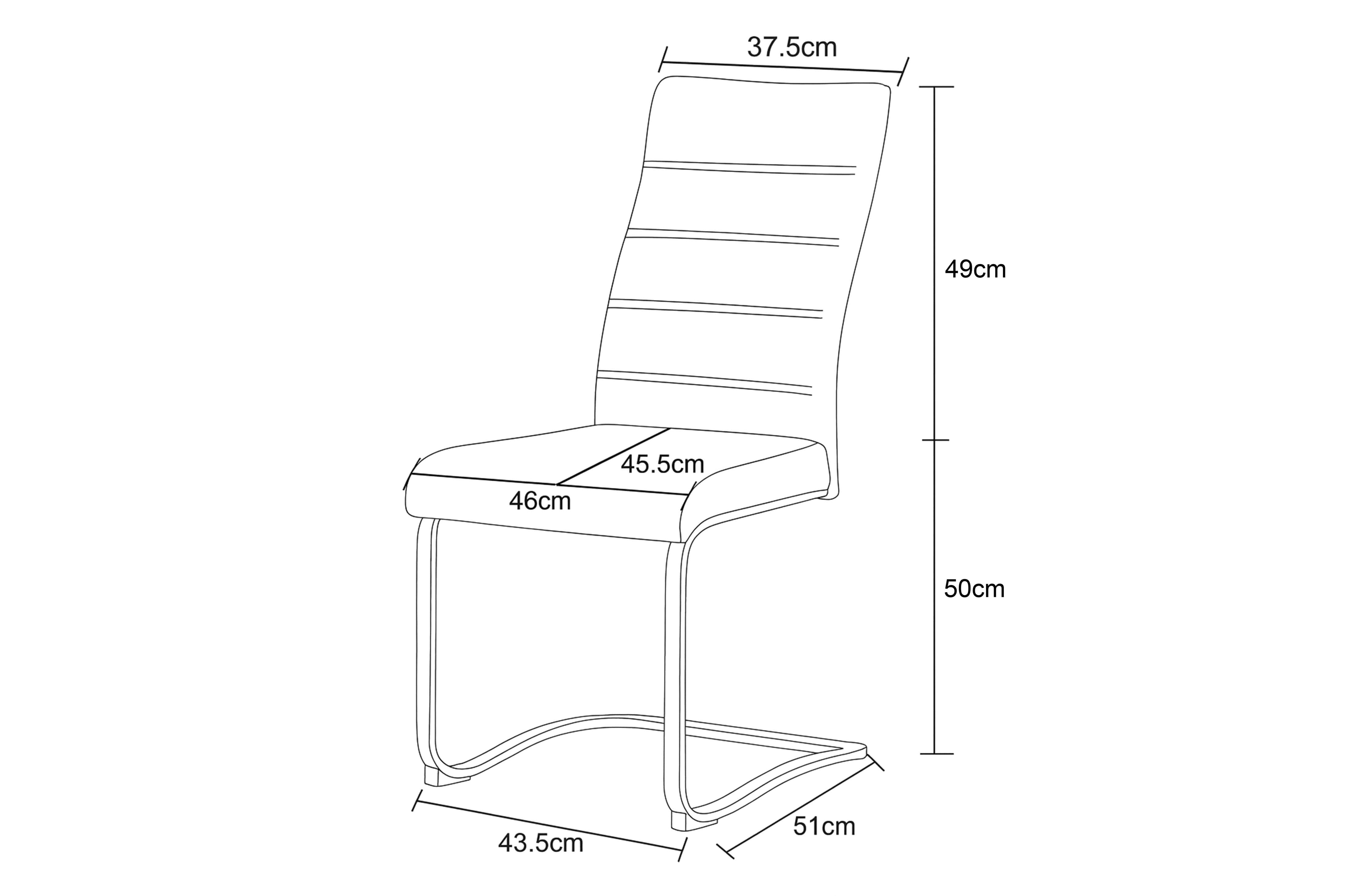 Leni Schwinger-Stuhl 2er Set