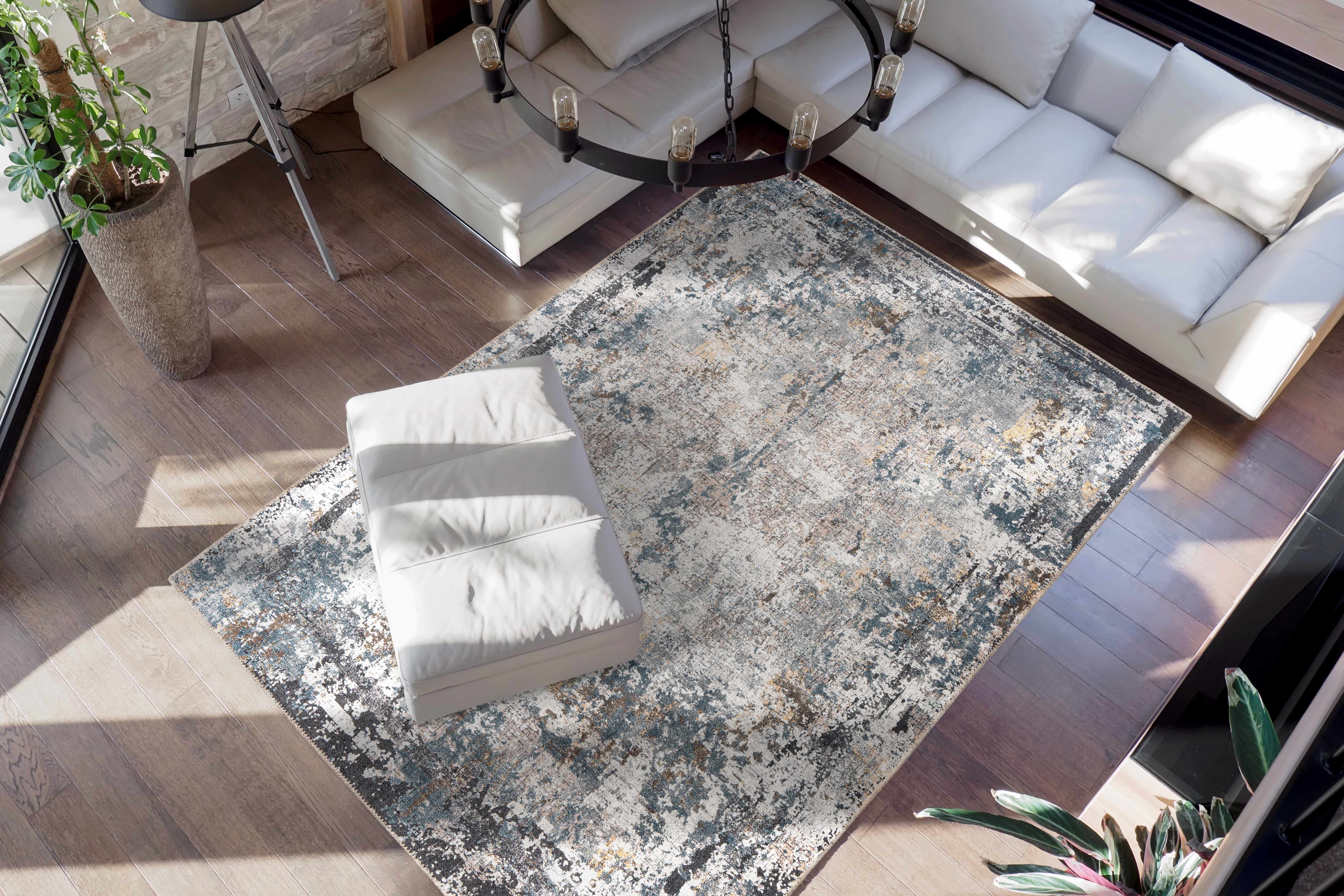Faye 1225 Multi / Schwarz 75cm x 150cm Faye 1225 Multi / Schwarz 75cm x 150cm