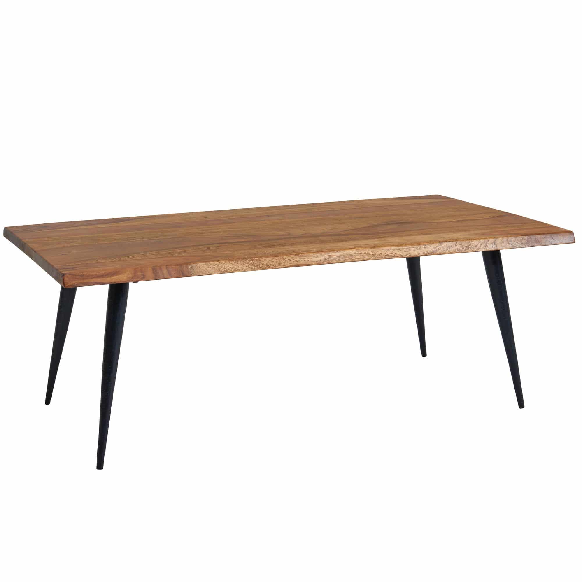 Couchtisch 110x60x40 cm Sheesham Massivholz Sofatisch mit Baumkante Couchtisch 110x60x40 cm Sheesham Massivholz Sofatisch mit Baumkante