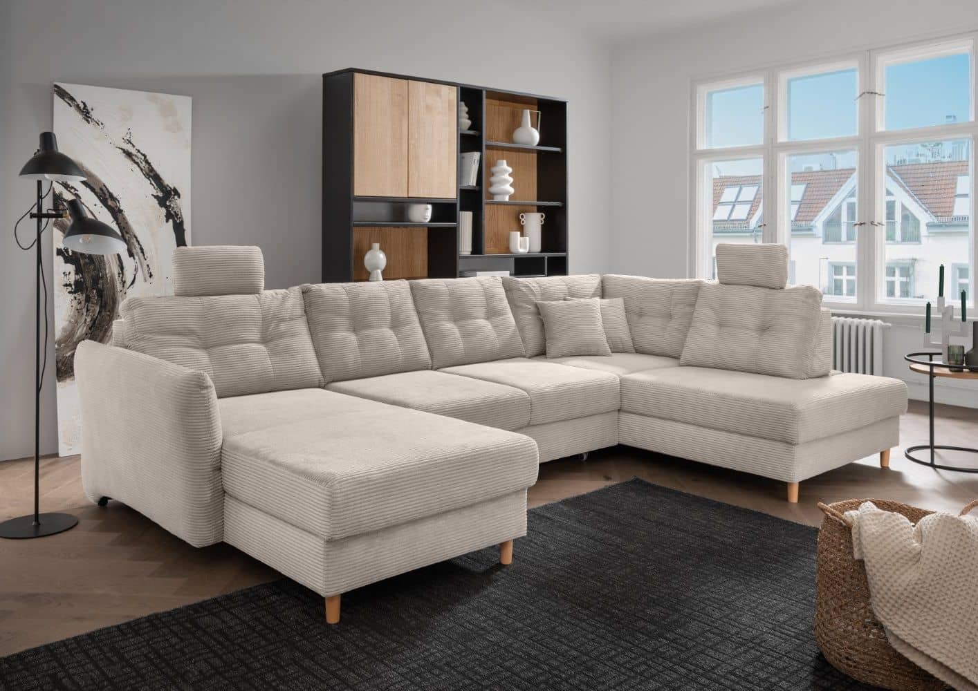 Wohnlandschaft Brizzini Breitcord – Benformato