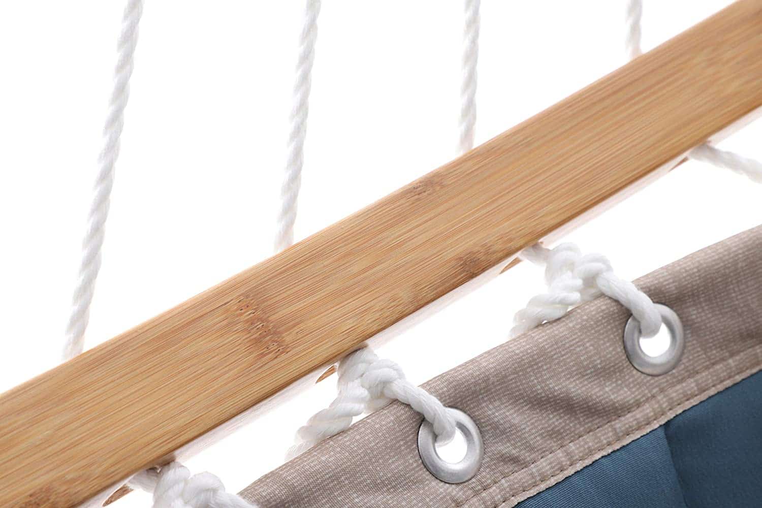 Hängematte für 2 Personen blau-beige Hängematte für 2 Personen blau-beige