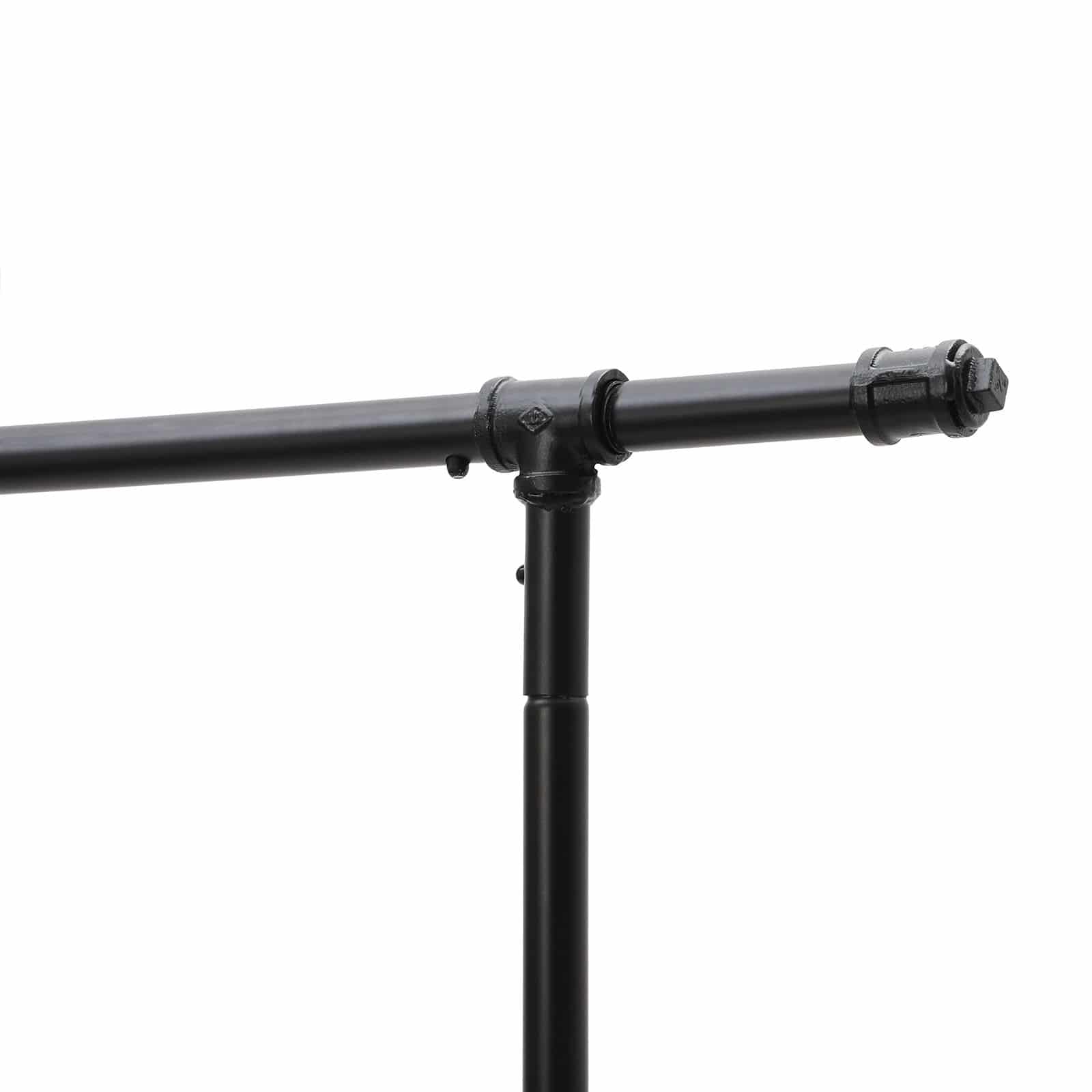 Kleiderstange aus Metall Schwarz-B34HSR62BK Kleiderstange aus Metall Schwarz-B34HSR62BK