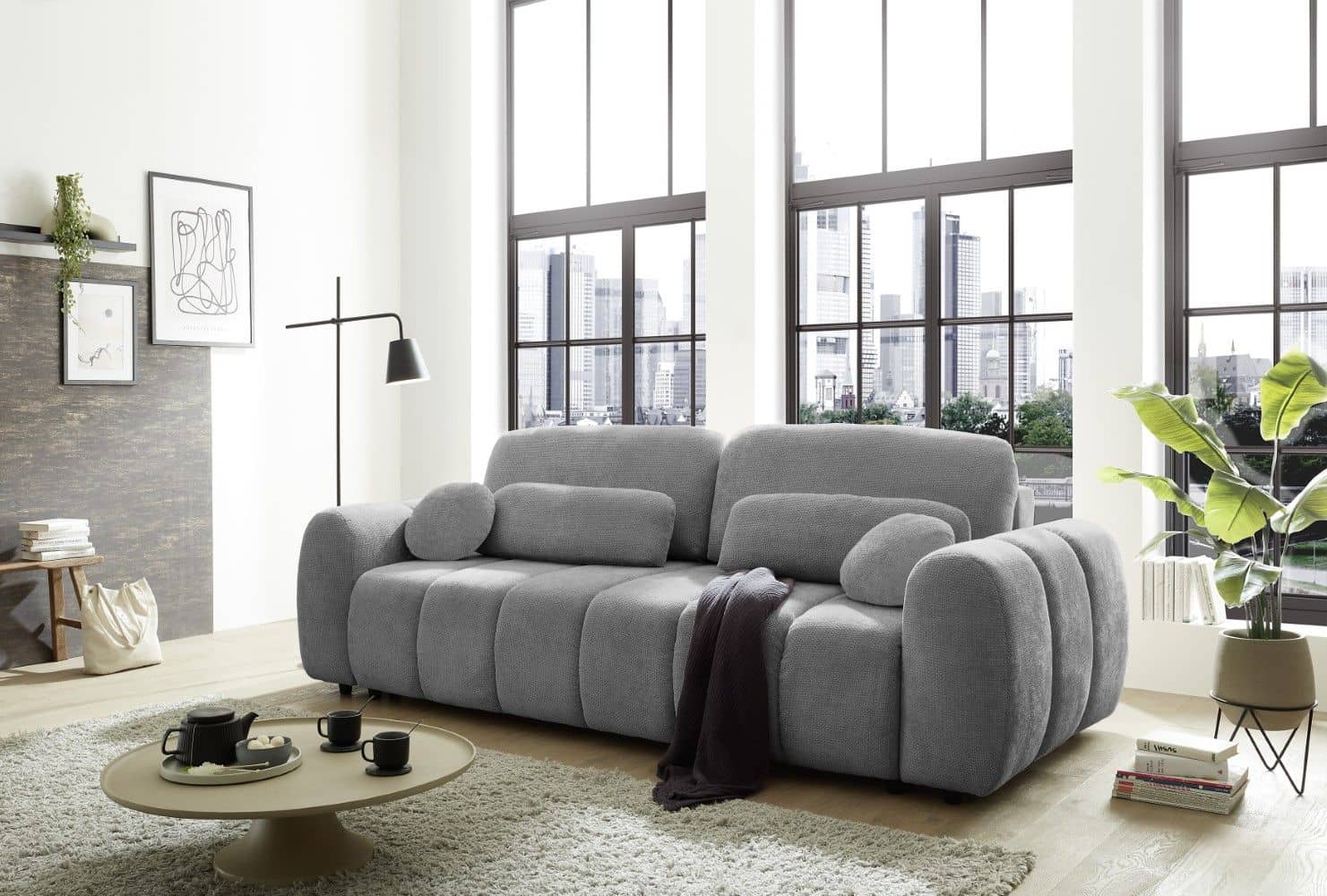 Big Sofa Bubble Schlaffunktion & Bettkasten – ED Exciting Design |Eden
