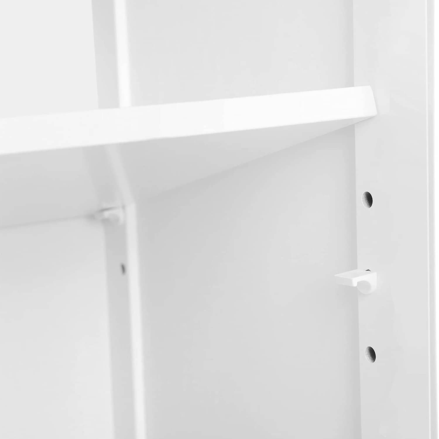 BBC40WT-4HKHczlFl0vDIY Badezimmerschrank mit offenem Fach