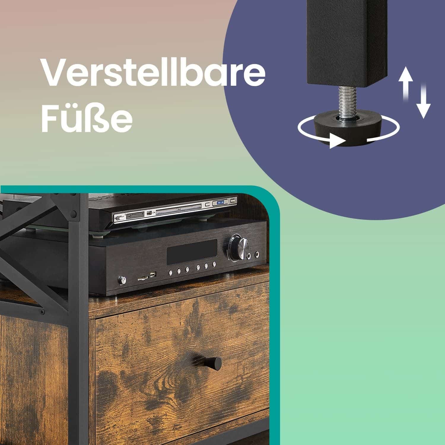 Fernsehtisch 120 x 40 x 50 cm Fernsehtisch 120 x 40 x 50 cm