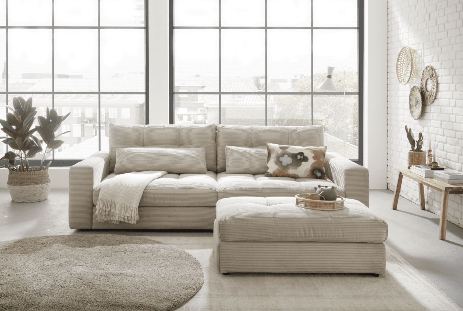 Big Sofa Jasper Breitcord – ED Exciting Design | optional mit Hocker Big Sofa Jasper Breitcord – ED Exciting Design | optional mit Hocker