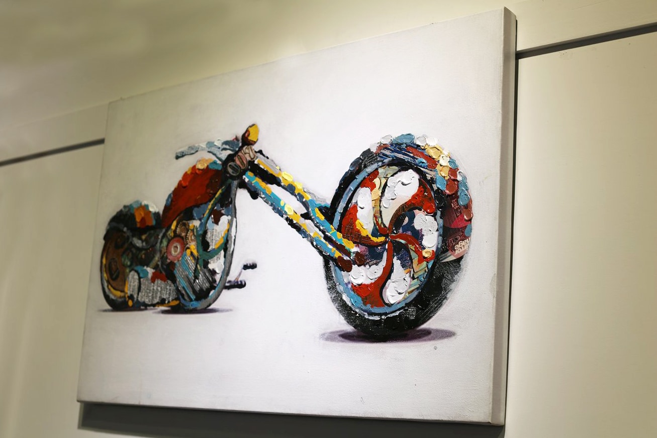 Öl-Wandbild Speed 60cm x 90cm Öl-Wandbild Speed 60cm x 90cm