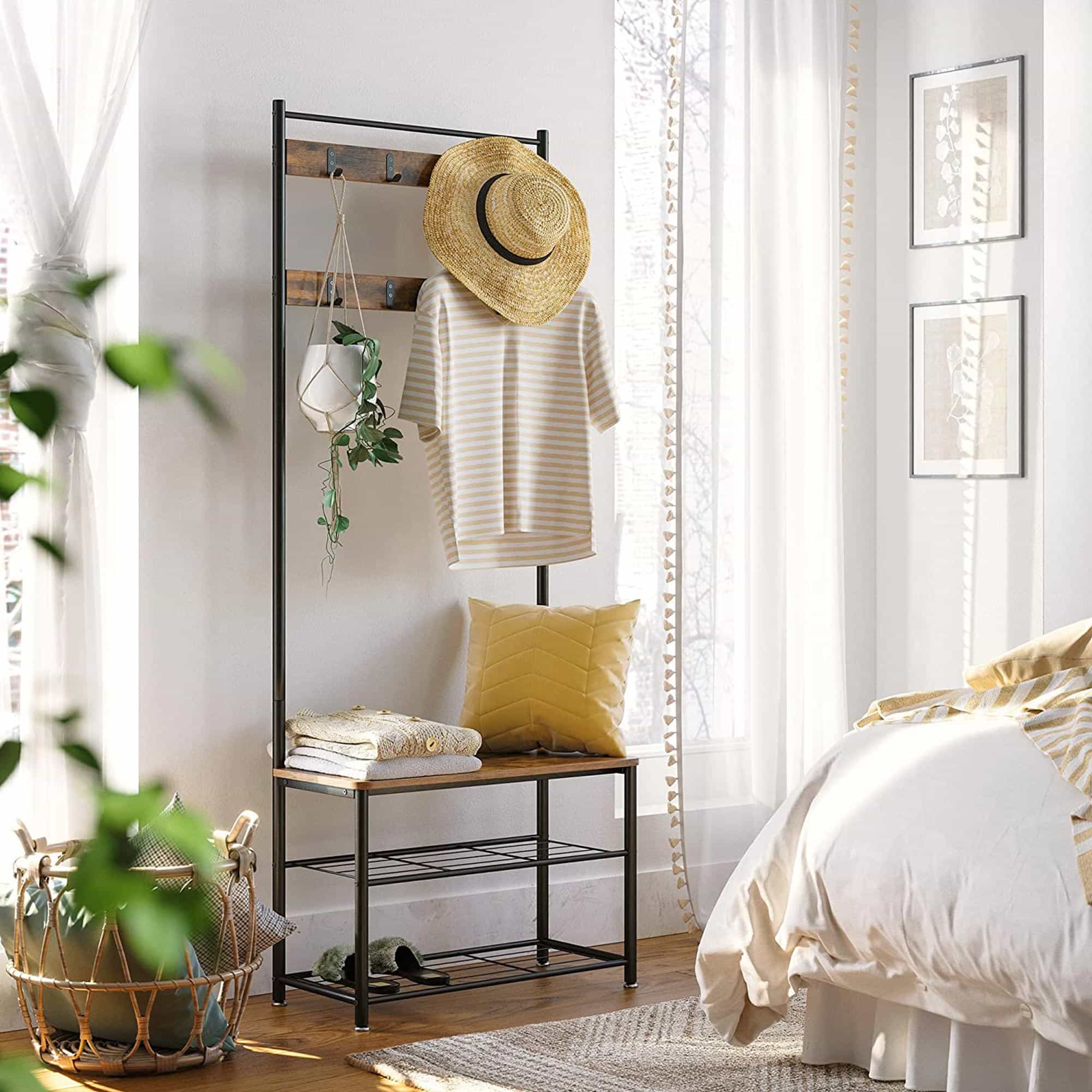 Industriestil Garderobe & Schuhablage-B34HSR41BX Industriestil Garderobe & Schuhablage-B34HSR41BX