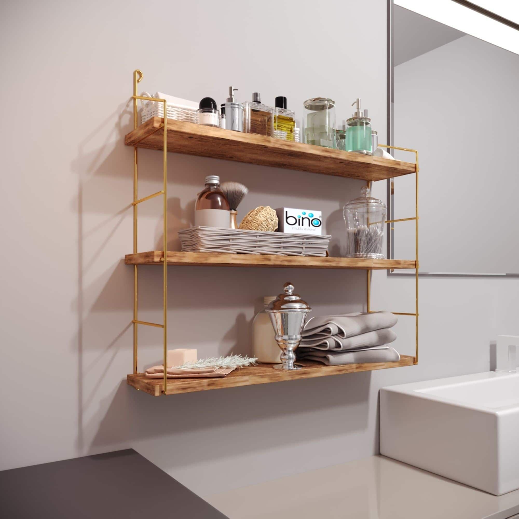 Duvar - gold - Wandregal