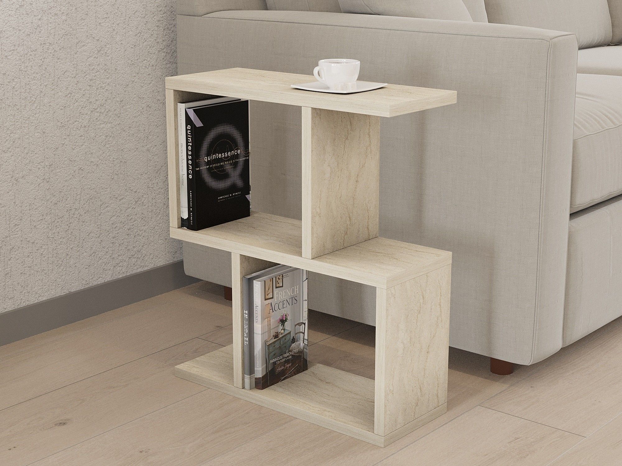 Zet - Travertine - Beistelltisch Zet - Travertine - Beistelltisch