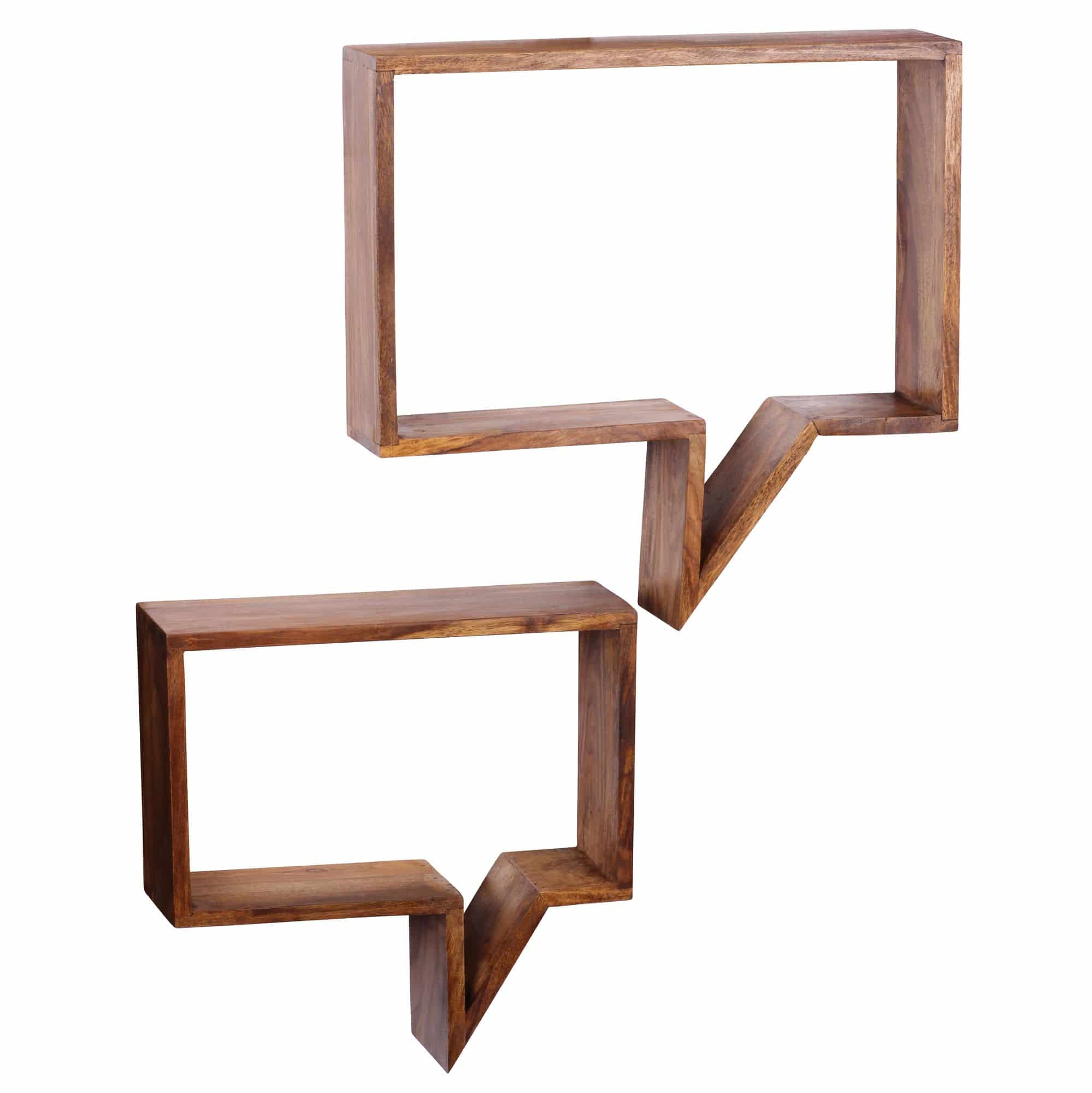 2er Set Wandregale MUMBAI Massivholz Sheesham Holzregal Landhaus-Stil Hängeregal Echt-Holz Wandboard Natur-Produkt 2er Set Wandregale MUMBAI Massivholz Sheesham Holzregal Landhaus-Stil Hängeregal Echt-Holz Wandboard Natur-Produkt