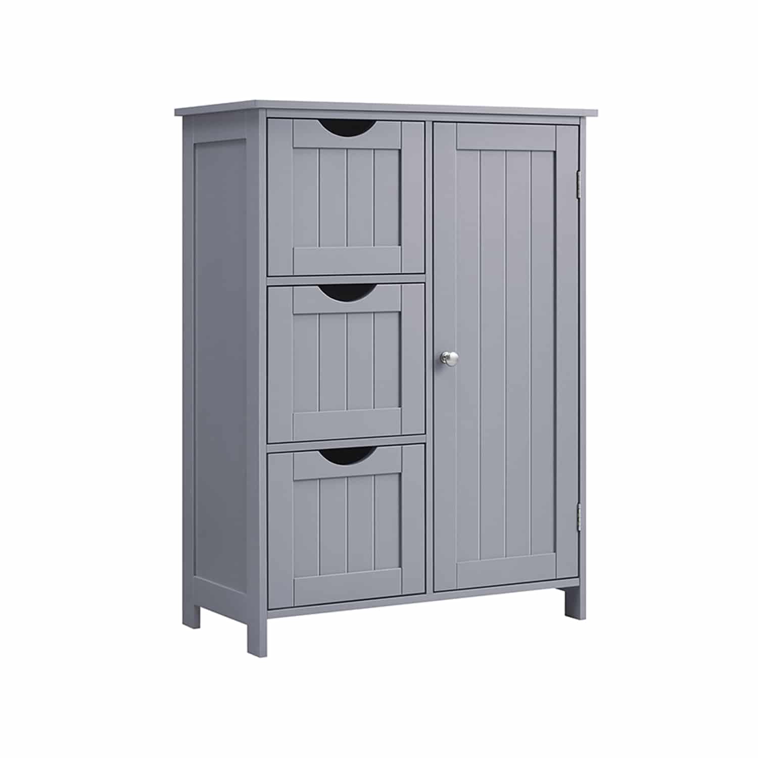 Badezimmerschrank mit 3 Schubladen und Schranktür Badezimmerschrank mit 3 Schubladen und Schranktür