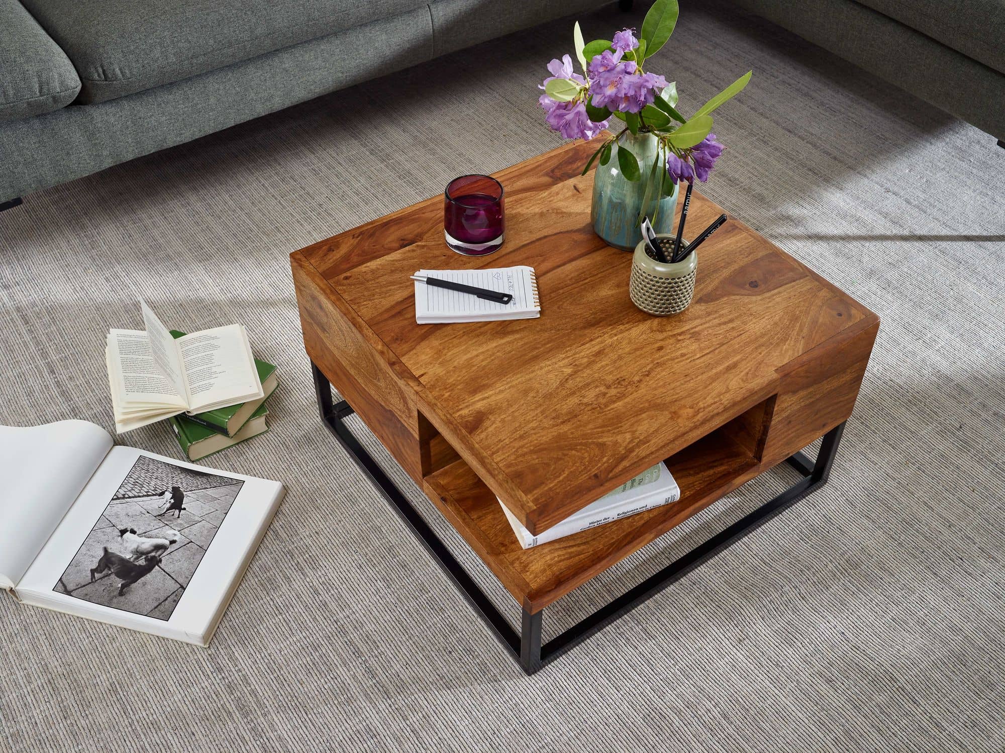 Couchtisch 60x60x34 Couchtisch 60x60x34