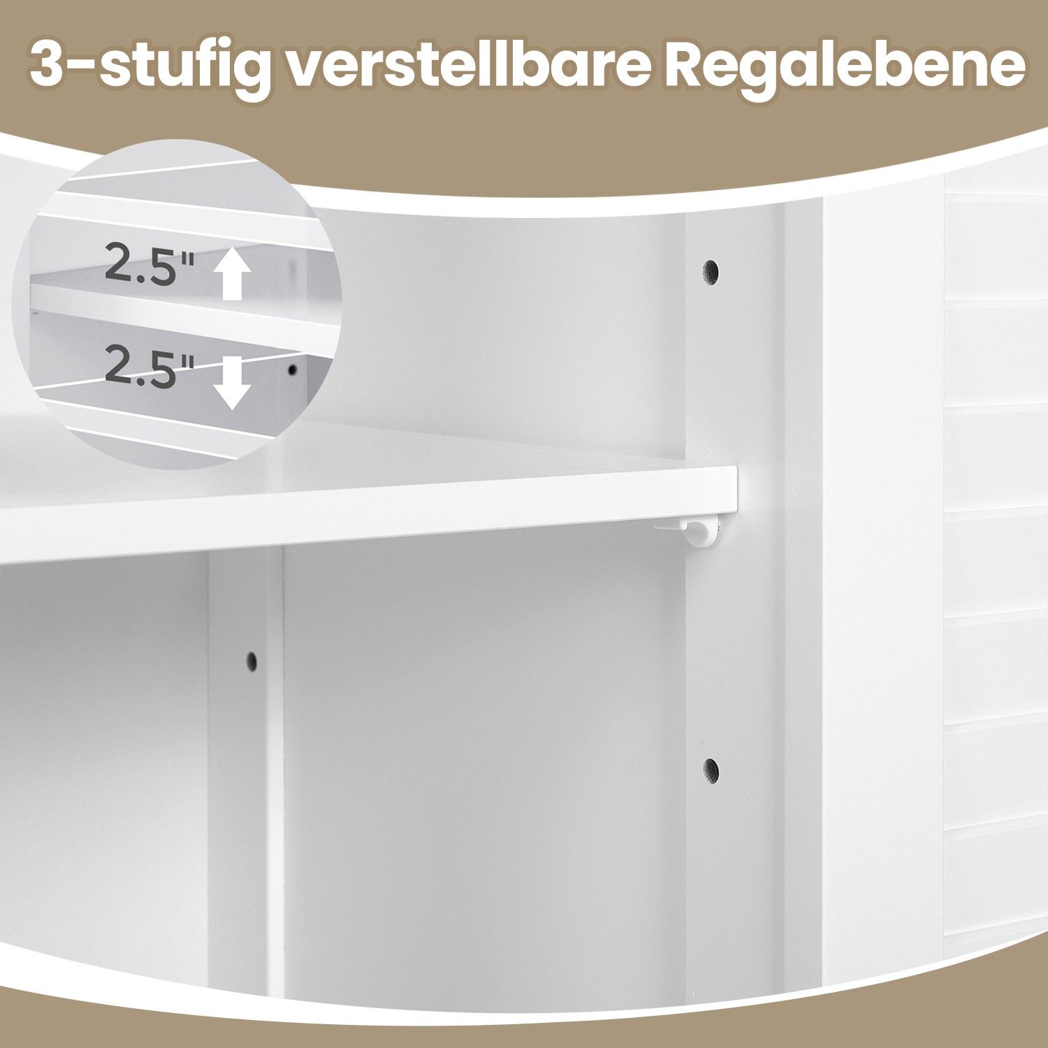Waschbeckenunterschrank, Badezimmerschrank, Aufbewahrungsschrank