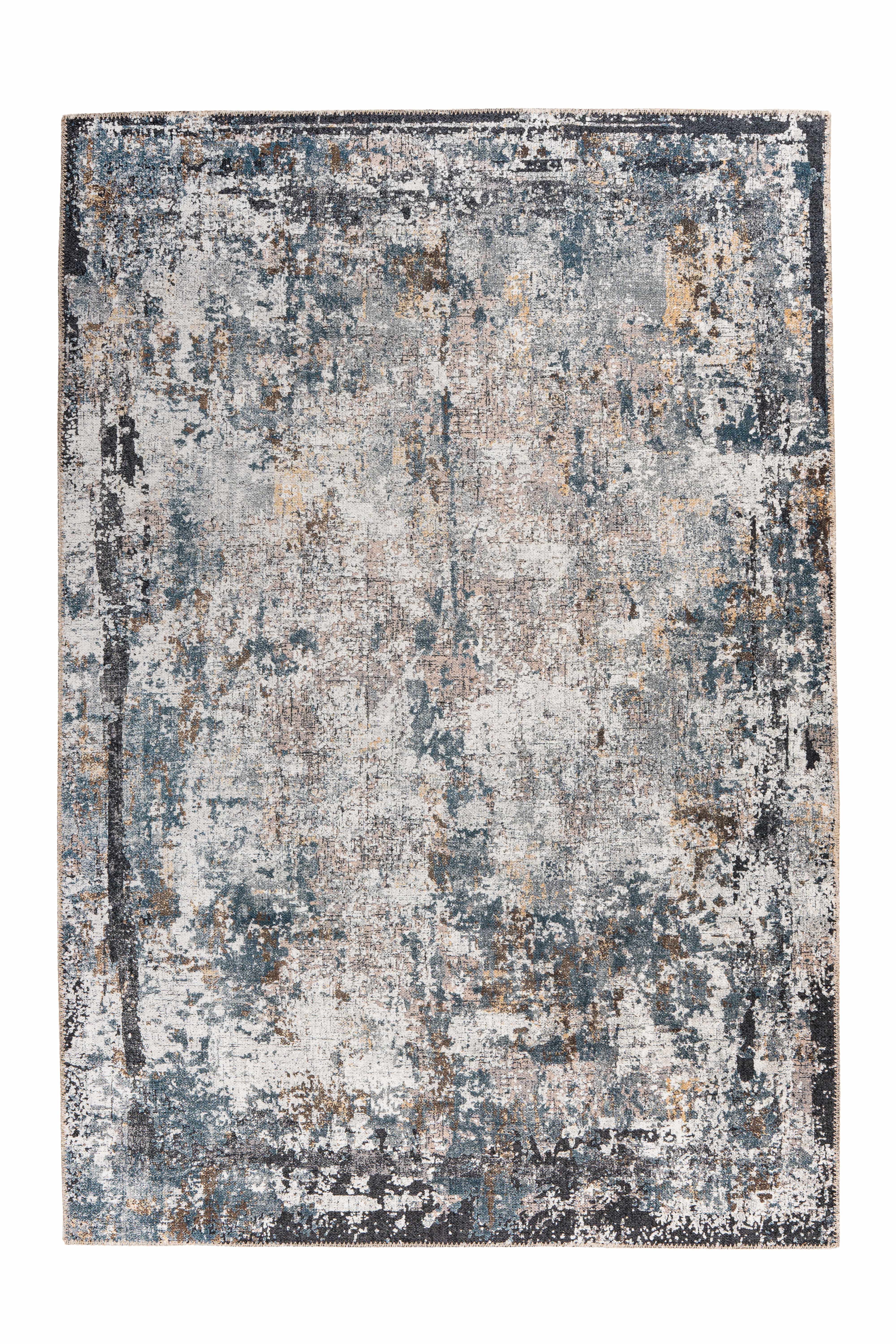 Faye 1225 Multi / Schwarz 75cm x 150cm Faye 1225 Multi / Schwarz 75cm x 150cm