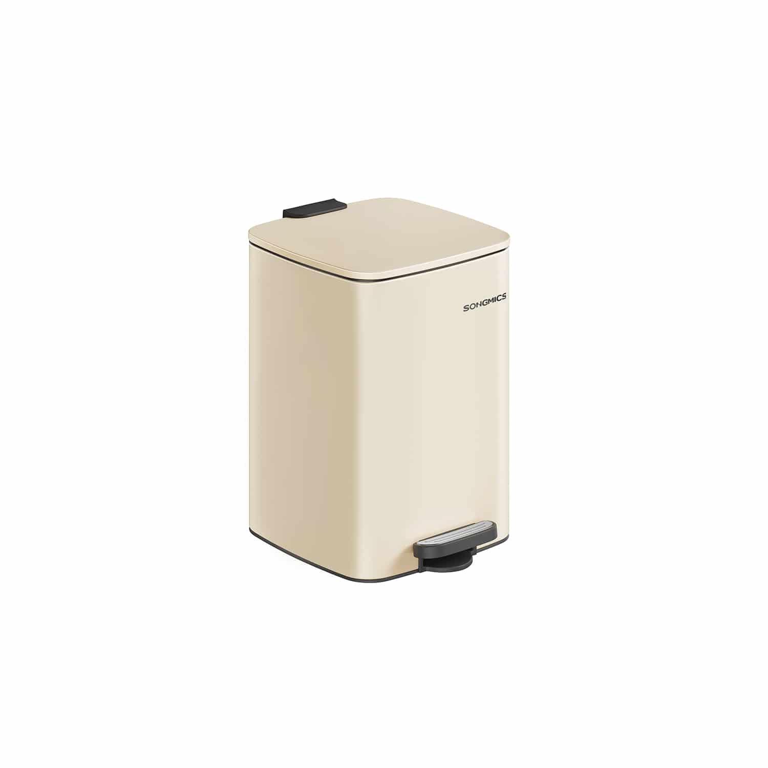 Mülleimer 20 L aus Stahl – Sandbeige Mülleimer 20 L aus Stahl – Sandbeige