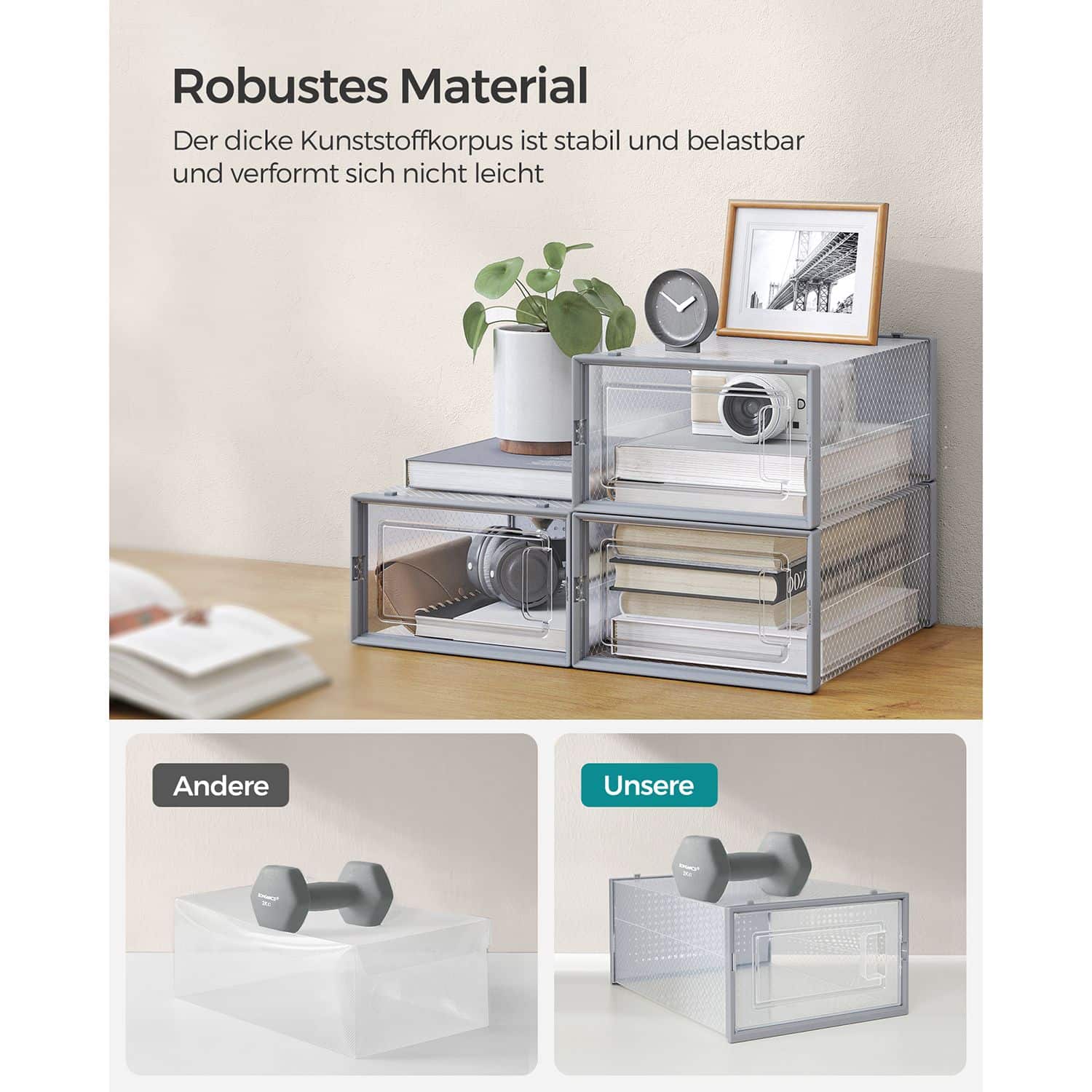 18er-Set Schuhboxen-B34LSP006G18 18er-Set Schuhboxen-B34LSP006G18