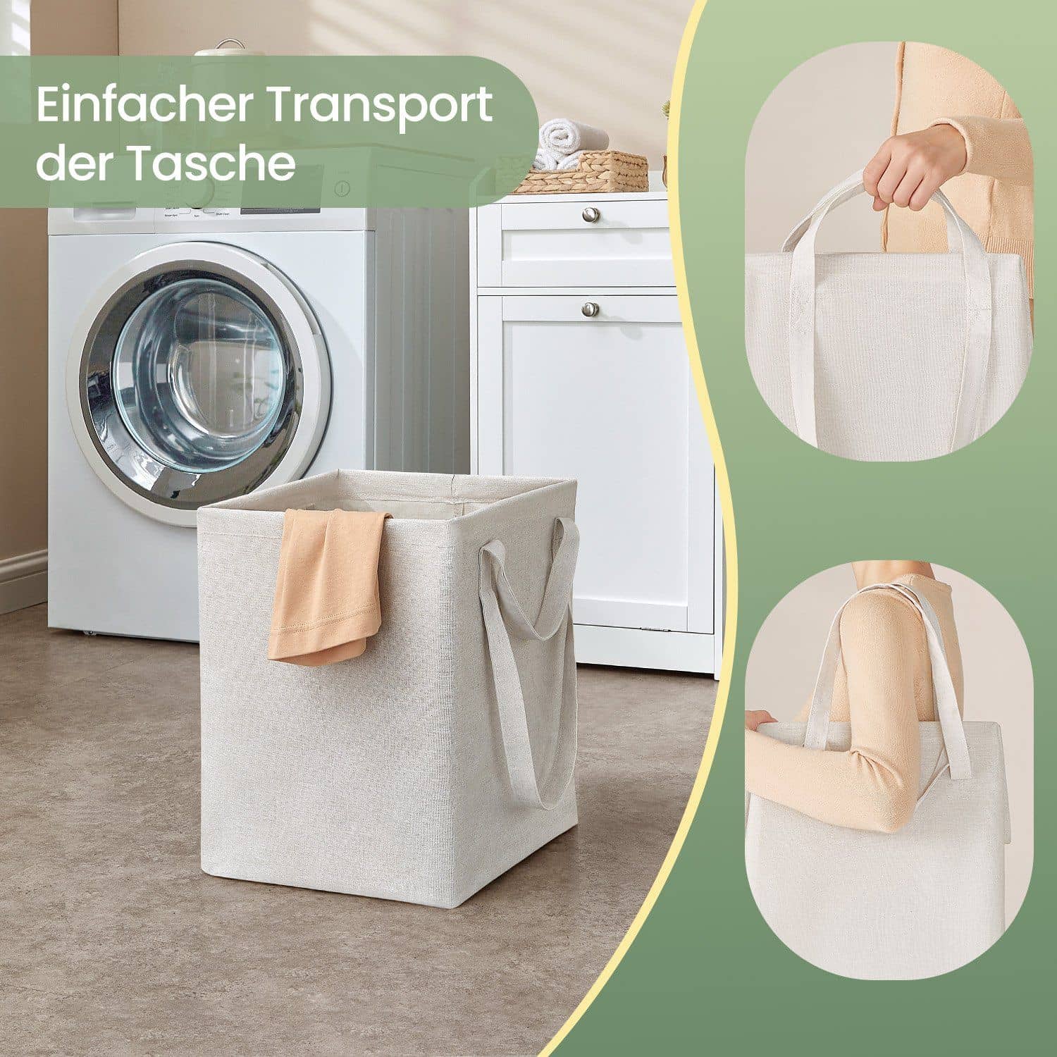 Badezimmerschrank mit Wäschekorb 40 x 40 x 80,2 cm Badezimmerschrank mit Wäschekorb 40 x 40 x 80,2 cm