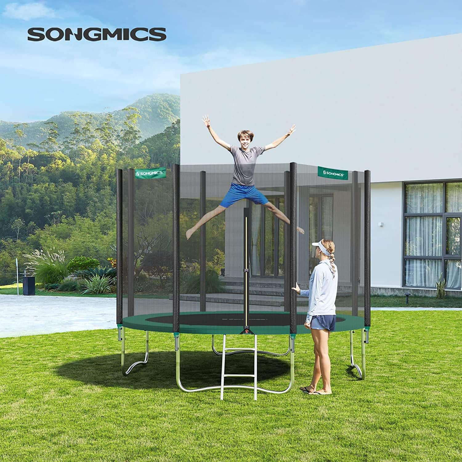 Randabdeckung für Ø 244 cm Trampolin-STP8GN Randabdeckung für Ø 244 cm Trampolin-STP8GN