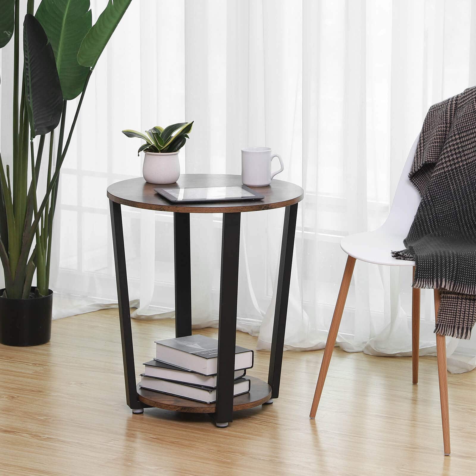 Industrie-Design Beistelltisch rund-LET57X Industrie-Design Beistelltisch rund-LET57X