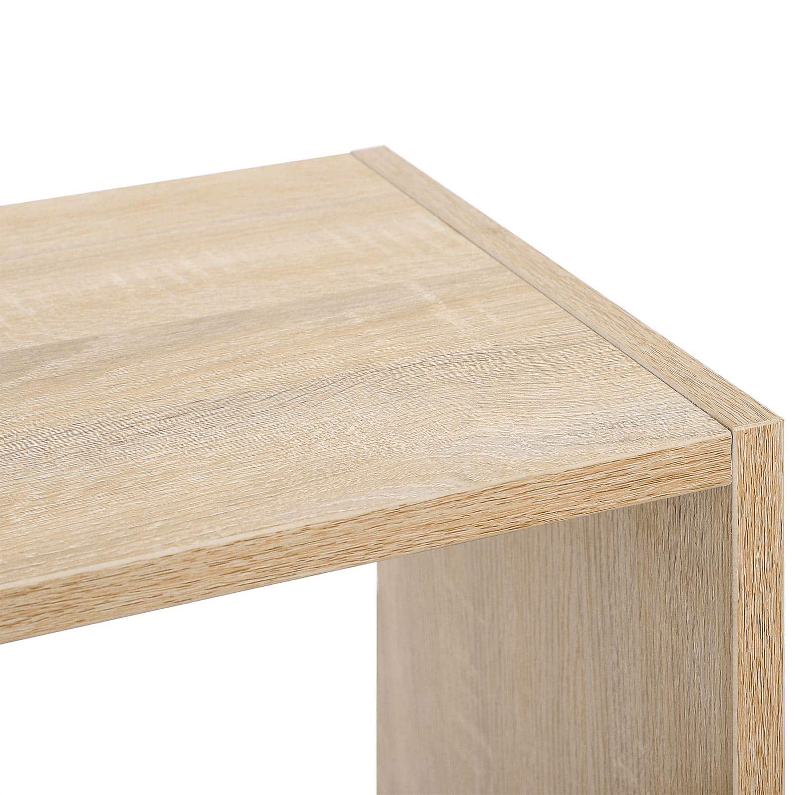 Buecherregal-8-Faecher-Holzoptik-LBC52NL-5BfoZmkLP1cY9A VASAGLE Eiche Bücherregal: Stilvolles Raumteiler Regal für Wohnzimmer, Schlafzimmer und Kinderzimmer - Modernes Standregal aus Holz mit hoher Belastbarkeit