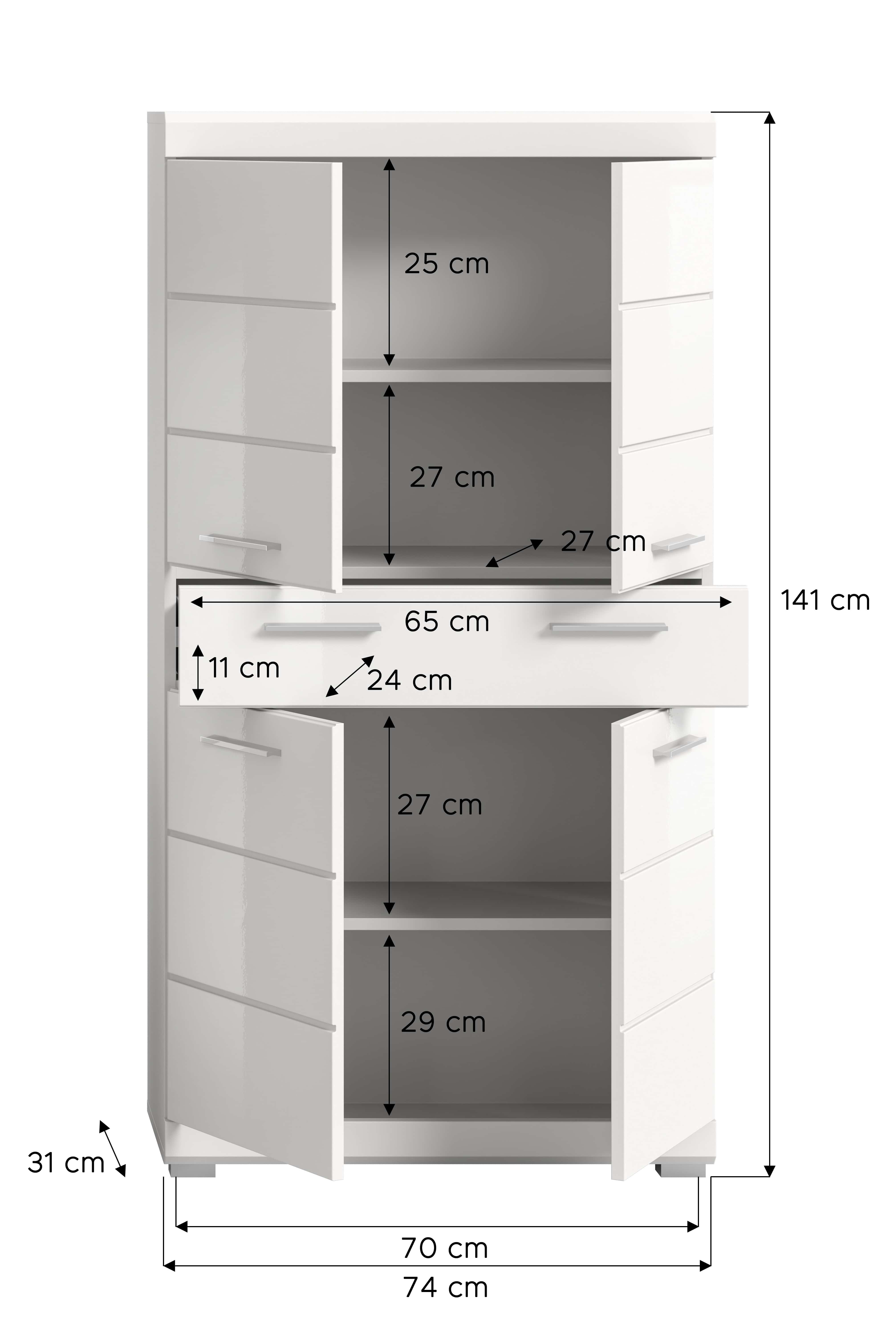 Scout Badmidischrank Scout Badmidischrank