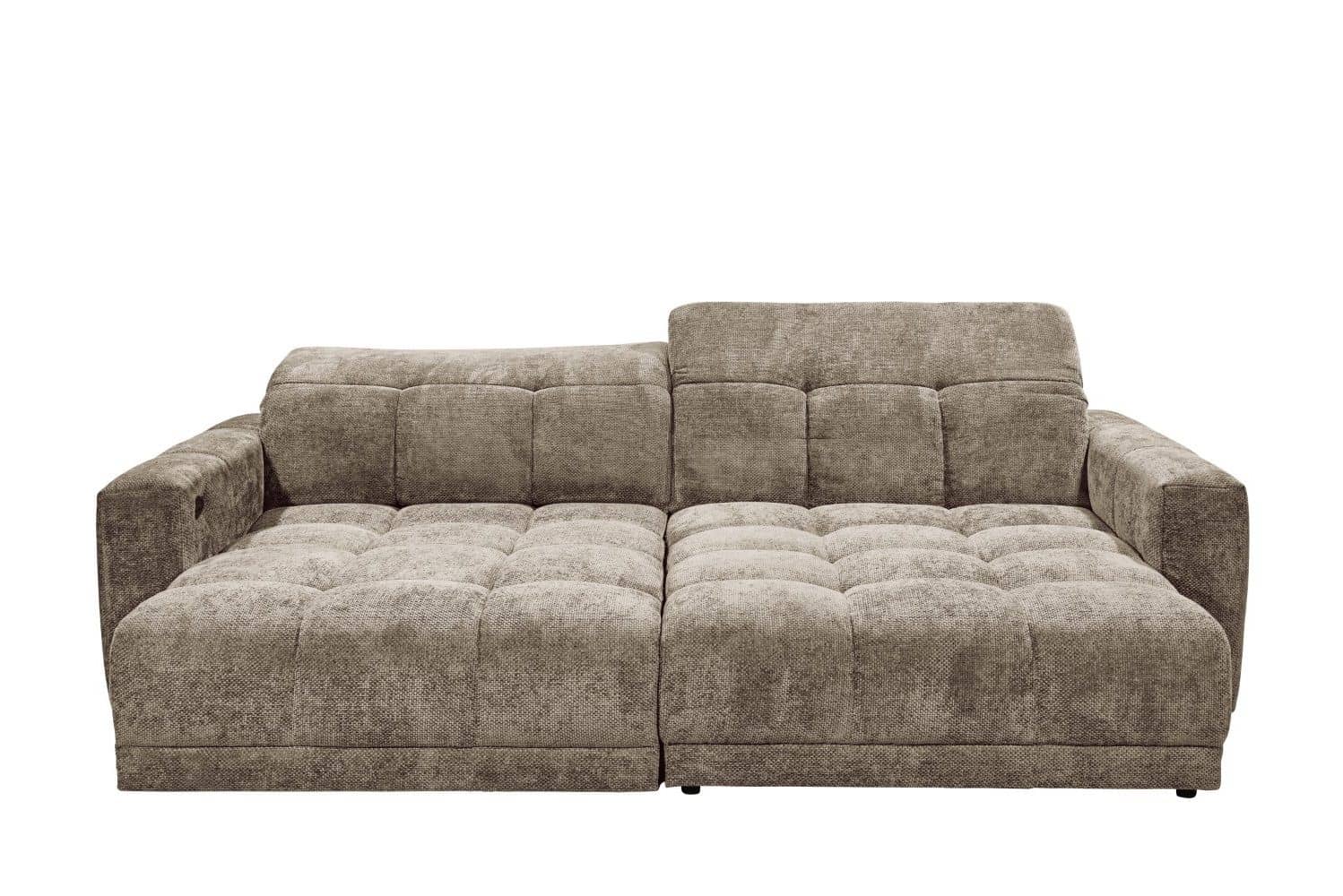 Sofa Baluna – ED Exciting Design | Mikrofaser Eden –|elektronische Sitztiefenverstellung |Kopfteilverstellung