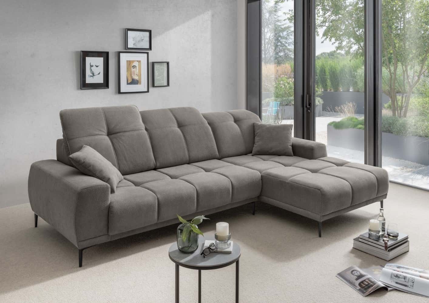 Sofa Nesto von Benformato mit elektrischem Sitzvorschub Sofa Nesto von Benformato mit elektrischem Sitzvorschub