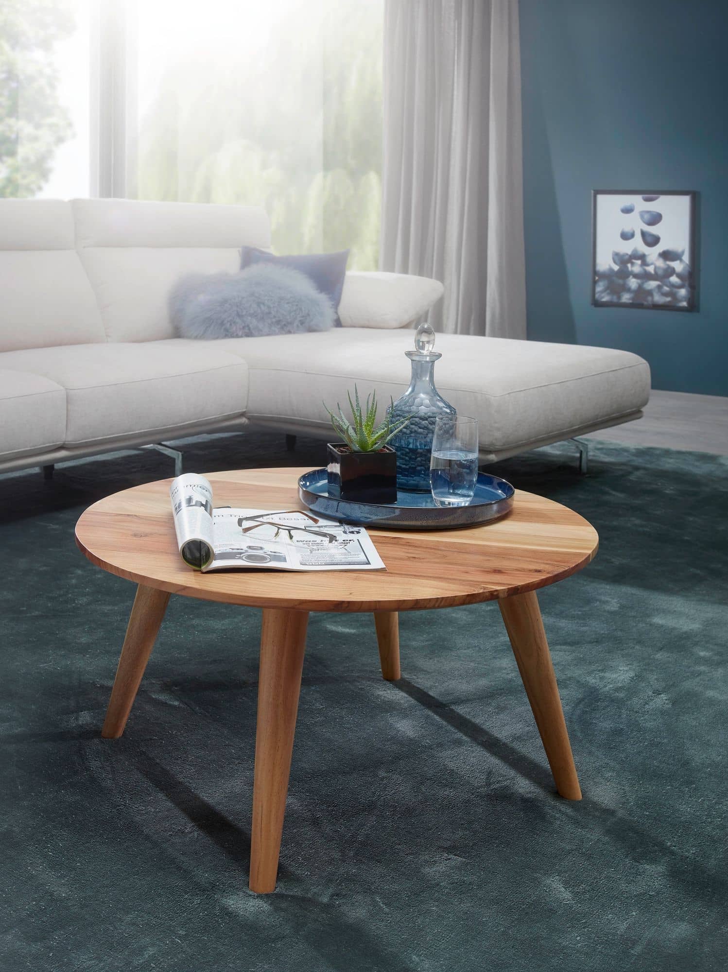 Couchtisch BOHA Massivholz Akazie Couchtisch BOHA Massivholz Akazie