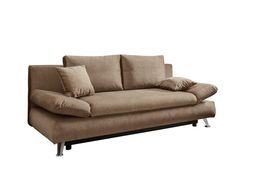 Benformato_Dale_2FAFBK_9402_F06-3 Tessuto Hellbraun: Stilvolles Ambiente mit dem Benformato Sofa Dale