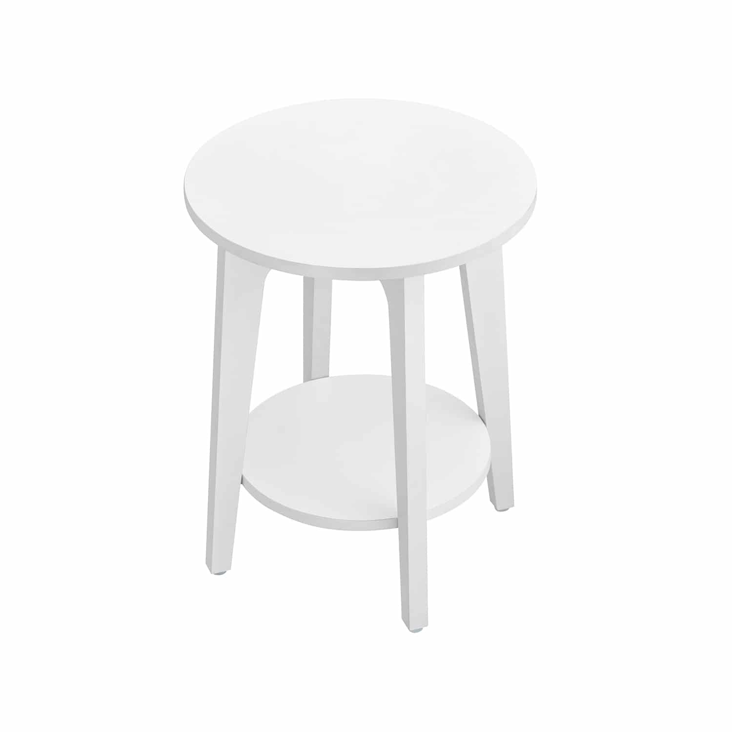 LET283T14-1-1 Stilvolles Weiß: Der VASAGLE Beistelltisch für moderne Wohnräume