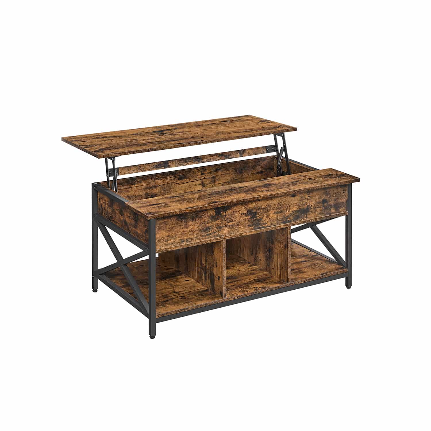 Höhenverstellbarer Kaffeetisch 60 x 100 x (48-62) cm-B34LCT205B01 Höhenverstellbarer Kaffeetisch 60 x 100 x (48-62) cm-B34LCT205B01