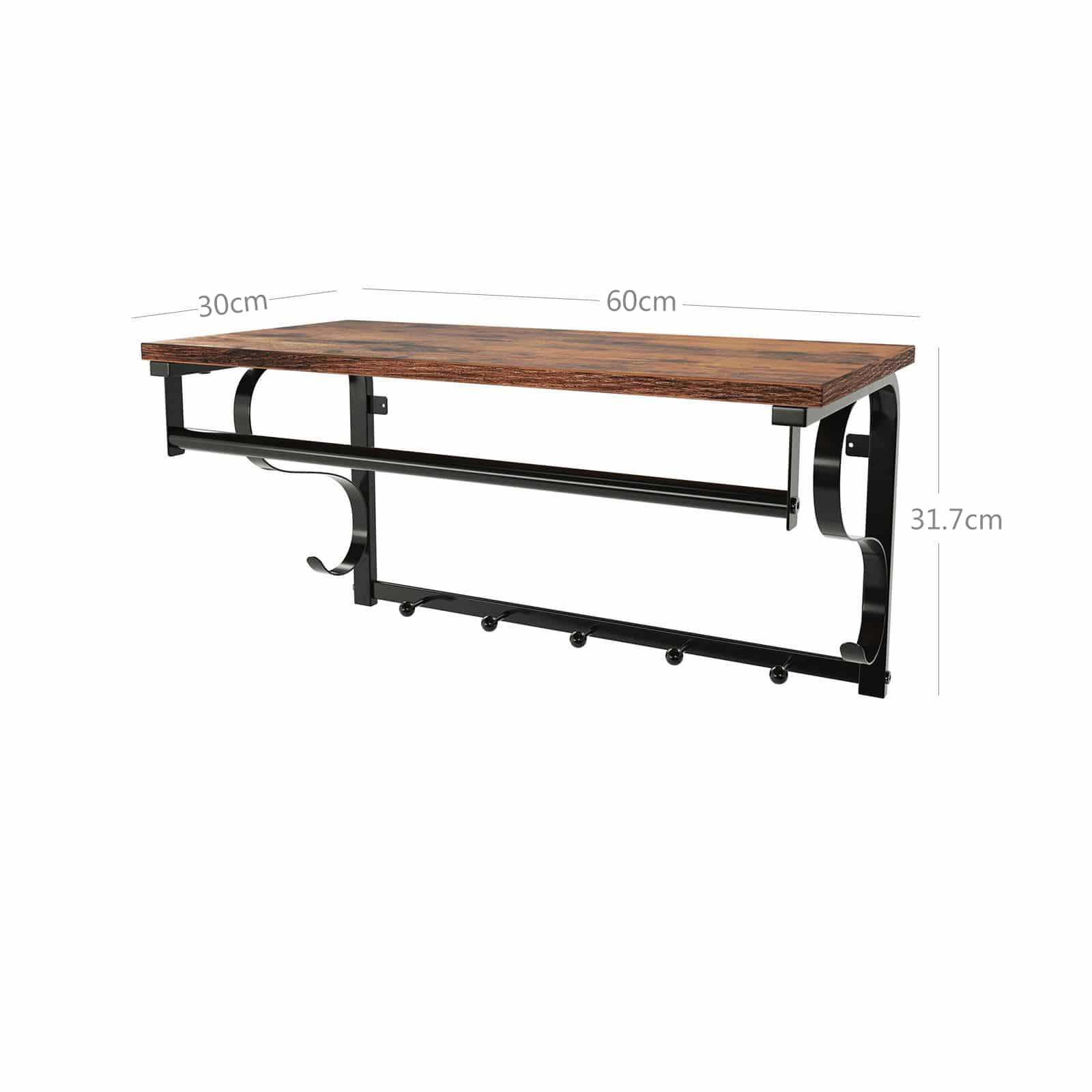 Industrial Look Wandgarderobe-LCR11BX Industrial Look Wandgarderobe-LCR11BX