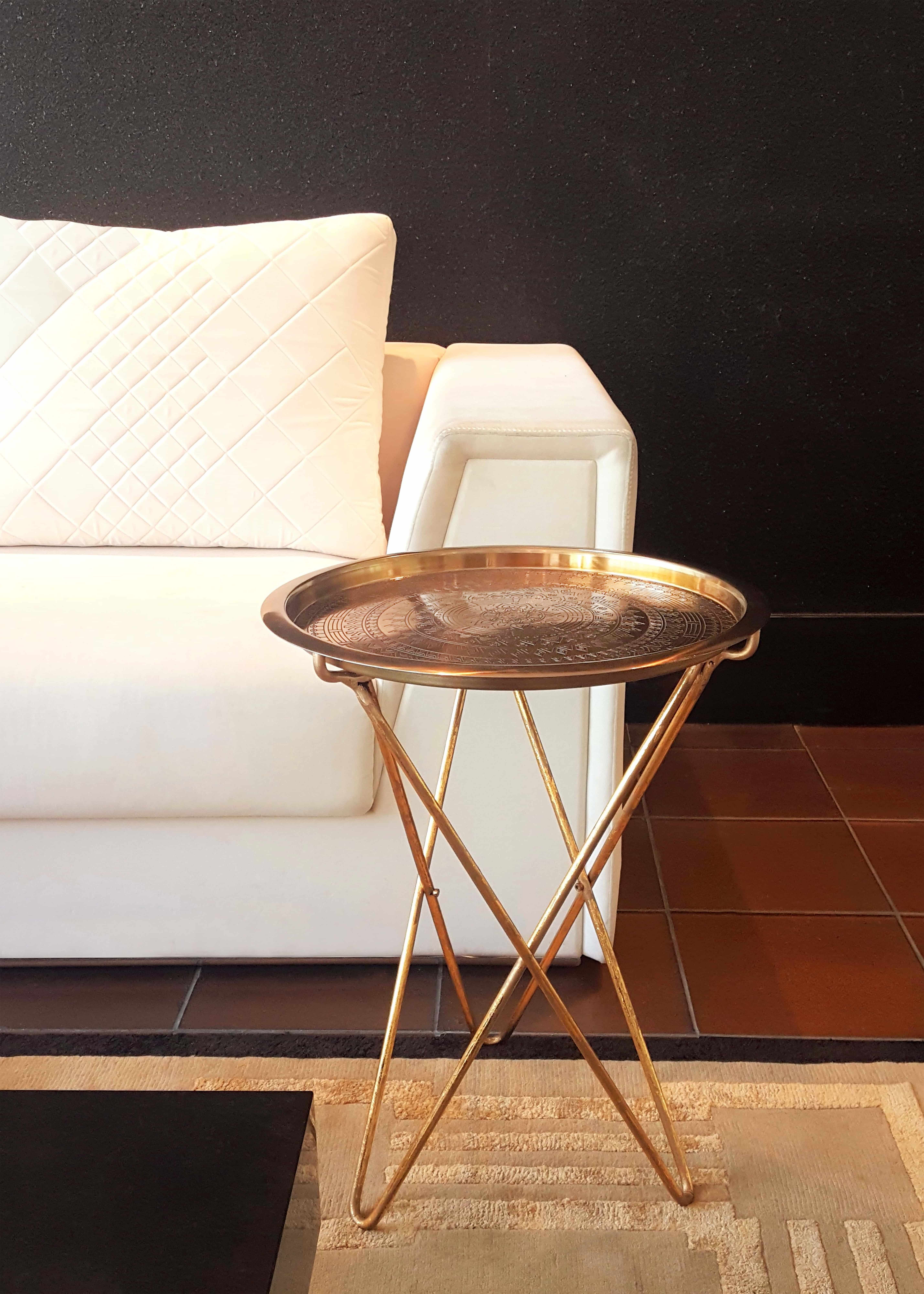 Beistelltisch Caipi 410 Gold