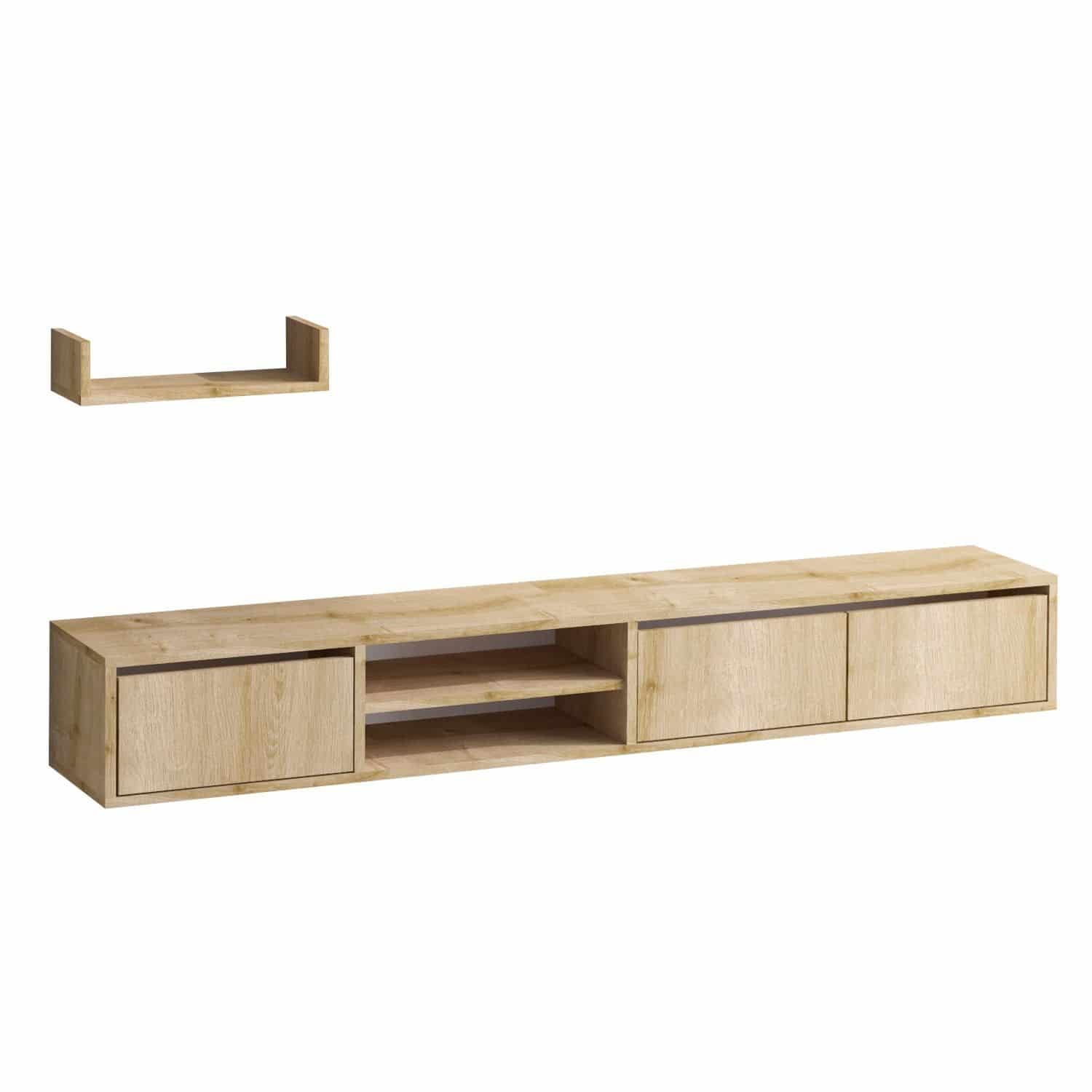 Heka - TV Lowboard mit Regal